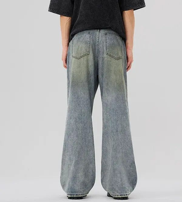 Japanese Brand nezawa x Reia Street Fashion Washed Distressed Jeans Size US 32 / EU 48 - 6 Thumbnail