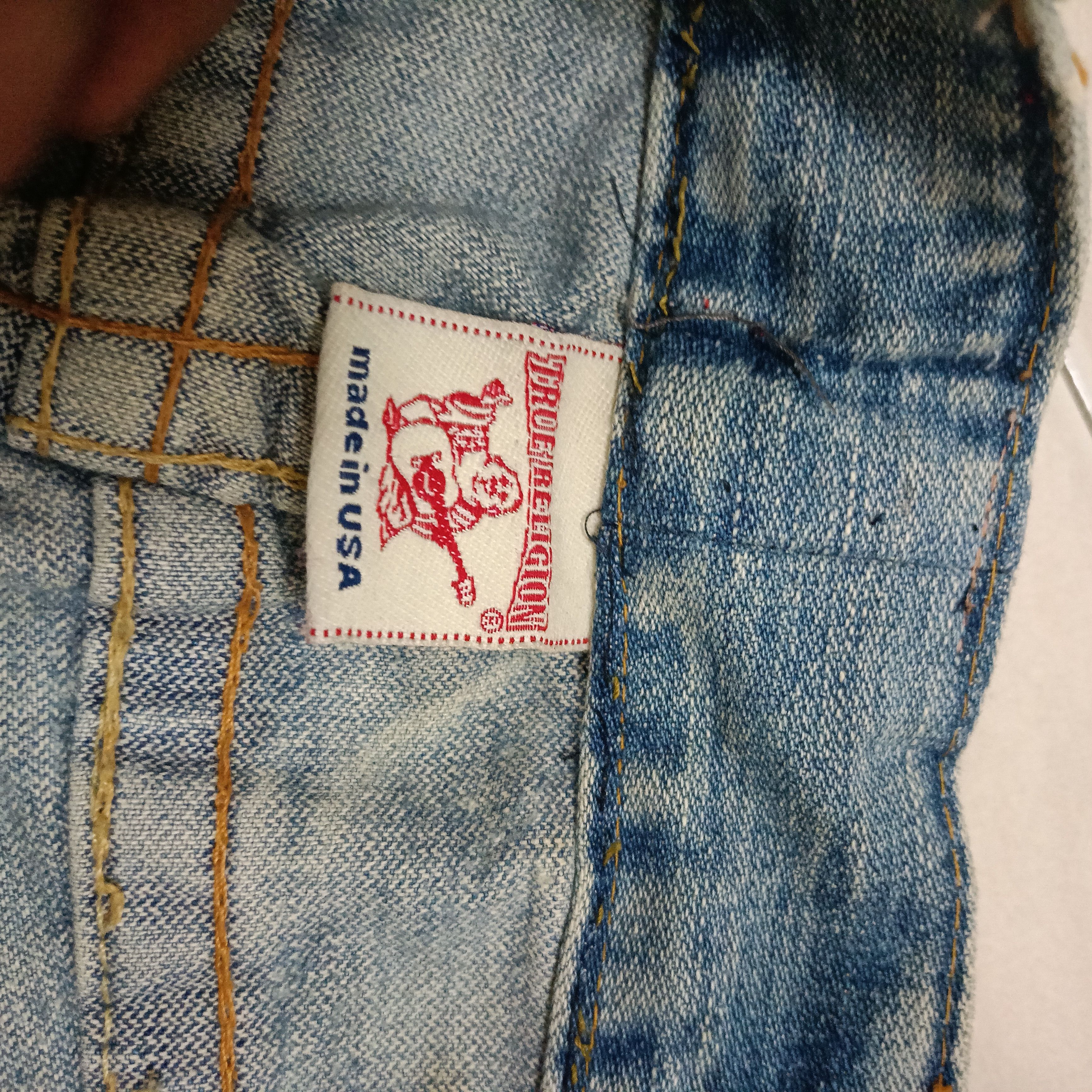 Jimi Hendrix × True Religion Rare True Religion Jimi Hendrix Size US 30 / EU 46 - 6 Thumbnail