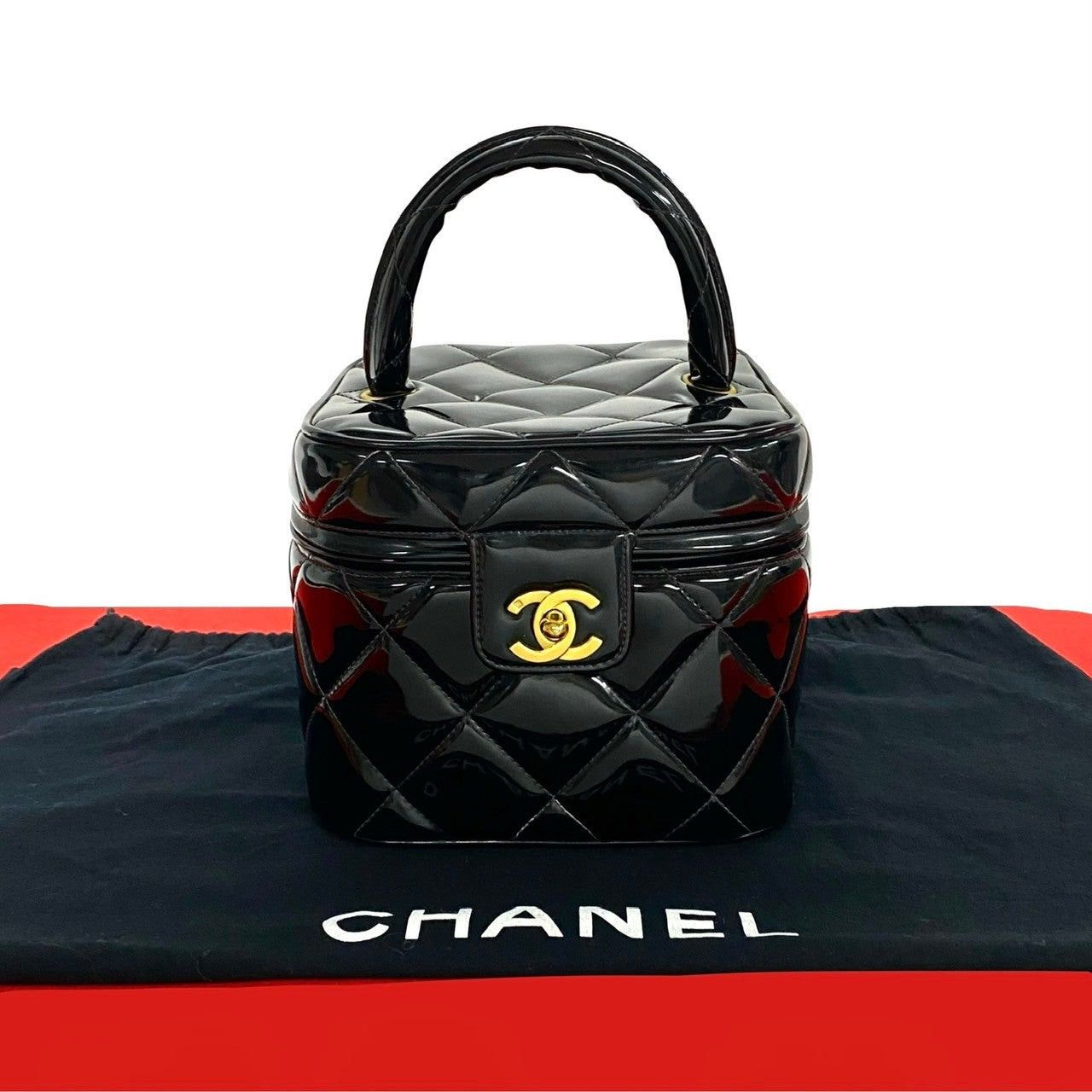 Chanel Chanel Handbag Black Leather Size ONE SIZE - 1 Thumbnail