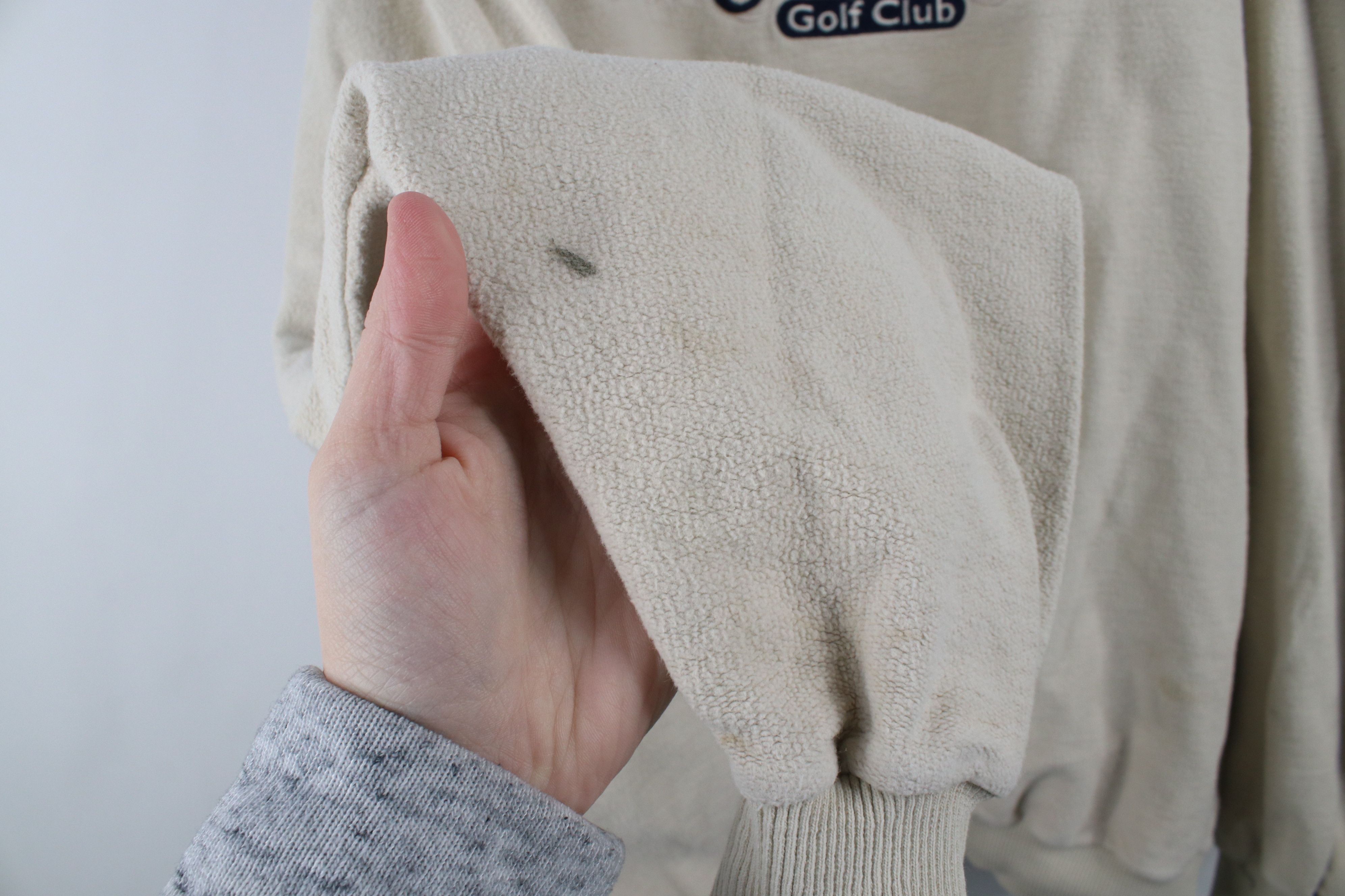 Vintage Vintage Reverse Longaberger Golf Club Sweatshirt Beige Size US XL / EU 56 / 4 - 8 Thumbnail