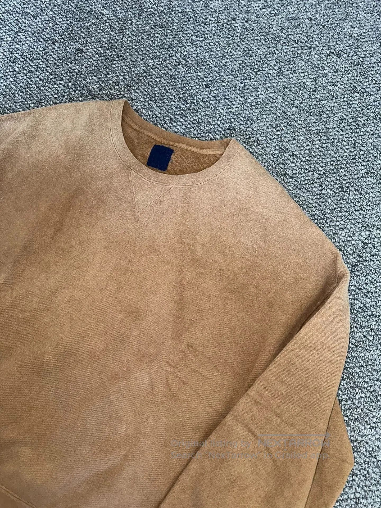 Visvim stylish loose brown sweatshirt by visvim. Size US L / EU 52-54 / 3 - 2 Thumbnail