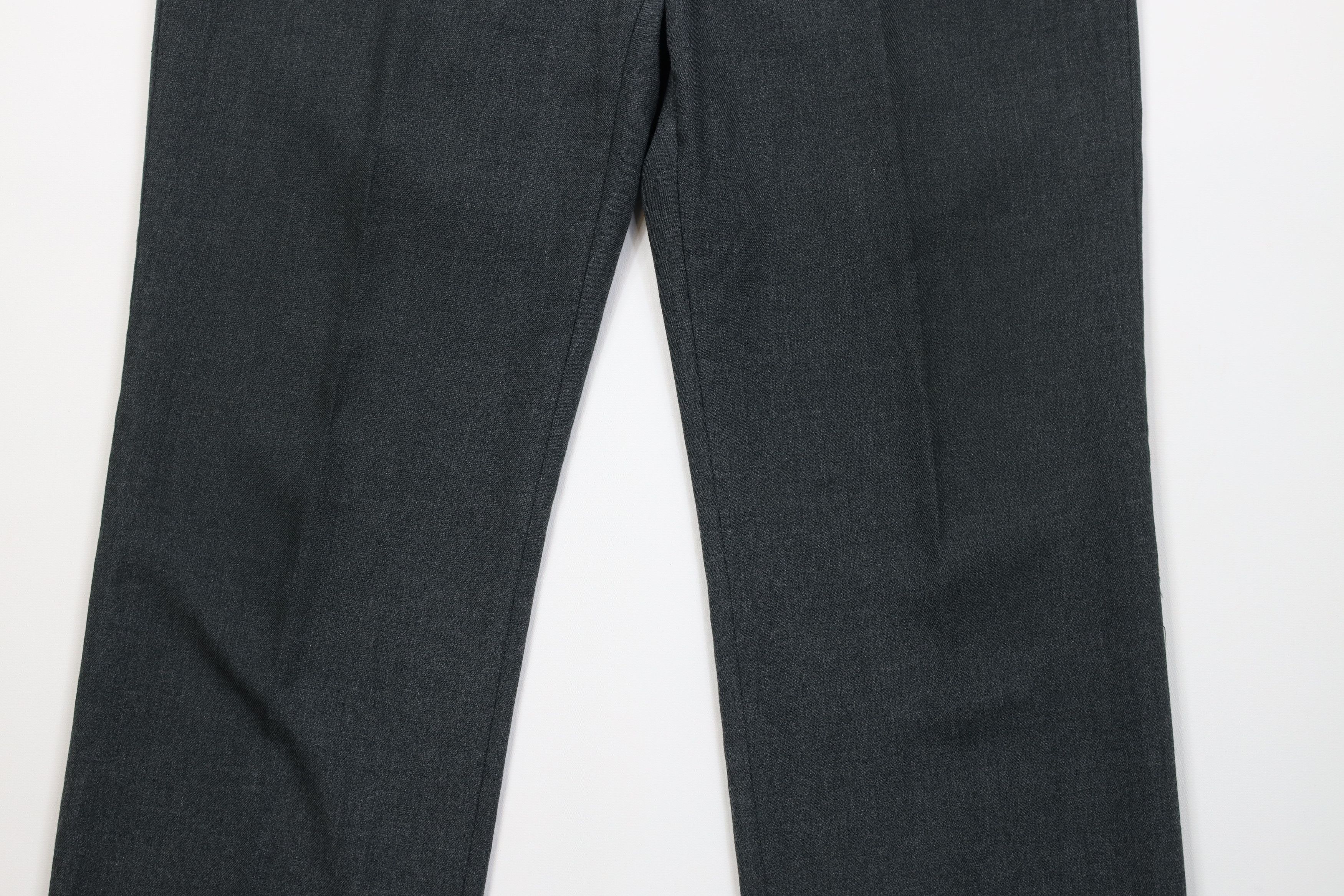 Vintage Vintage 70s Streetwear Gabardine Knit Wide Leg Chino Pants Size US 36 / EU 52 - 3 Thumbnail