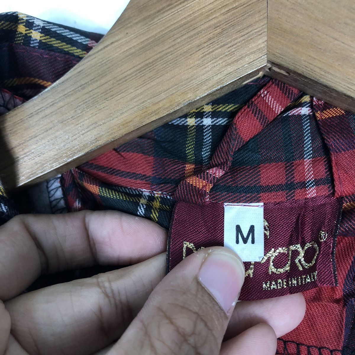 Japanese Brand 🔥Vintage Punk Design Tartan Check Bondage Portomoro Italy Size US M / EU 48-50 / 2 - 19 Thumbnail