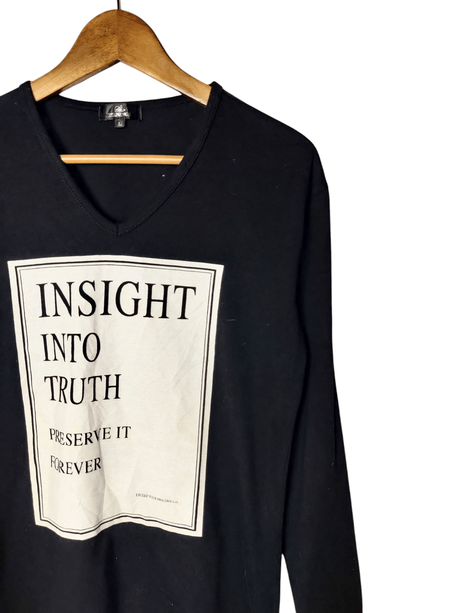 Japanese Brand × Vintage Vintage Bernings Sho Insight Truth Punk Shirt Size US S / EU 44-46 / 1 - 2 Thumbnail