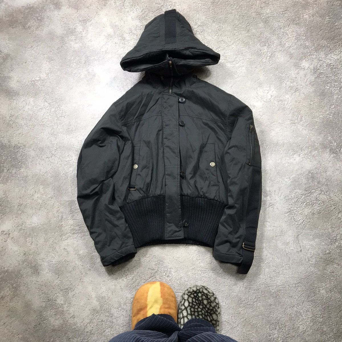 Japanese Brand VINTAGE Y2K BOMB JACKET JAPAN CASUAL STREETWEAR 90s Size M / US 6-8 / IT 42-44 - 1 Thumbnail
