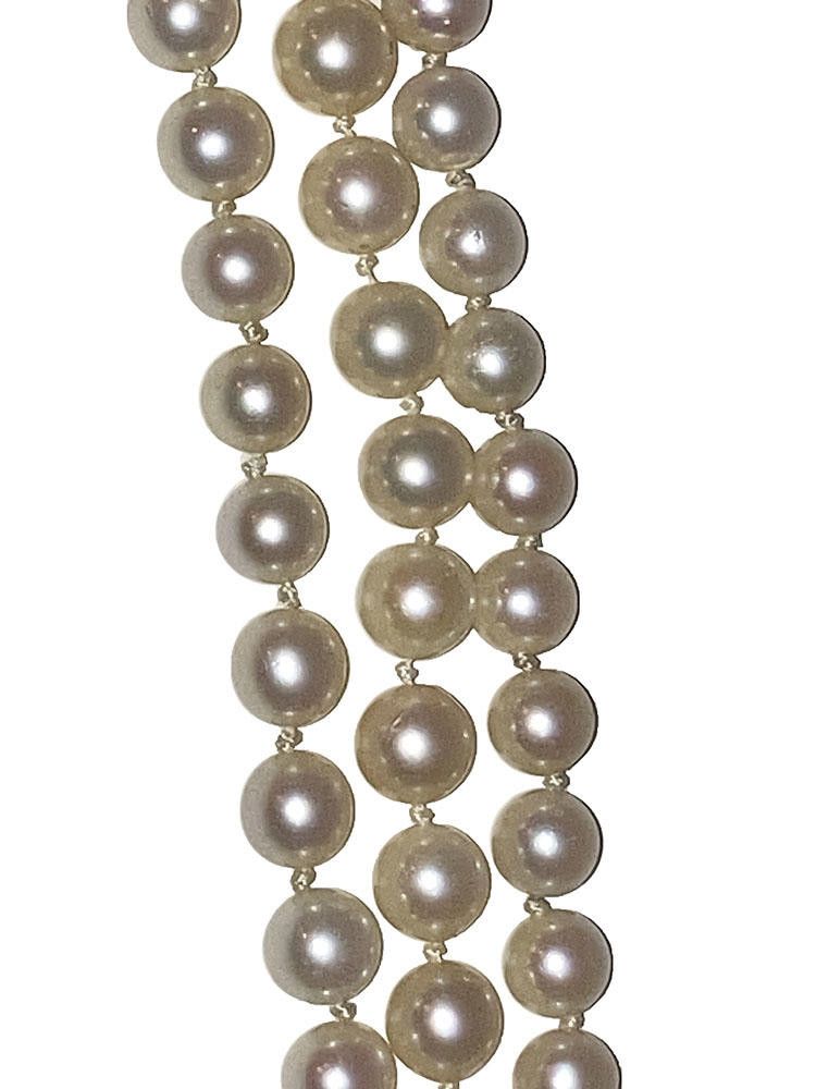 Designer Art Nouveau Brass Floral Cultured Pearl Bracelet Size ONE SIZE - 3 Thumbnail