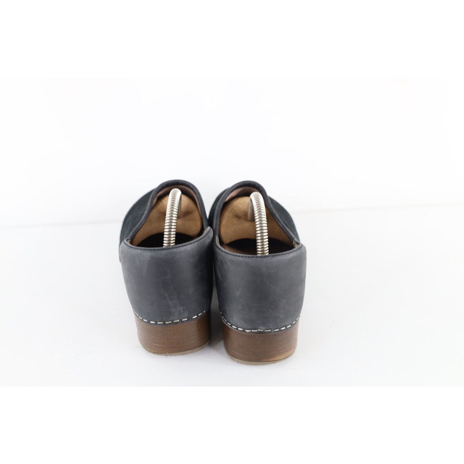 Dansko Dansko Faded Suede Leather Clogs Mary Janes Shoes Size US 10.5 / IT 40.5 - 4 Thumbnail