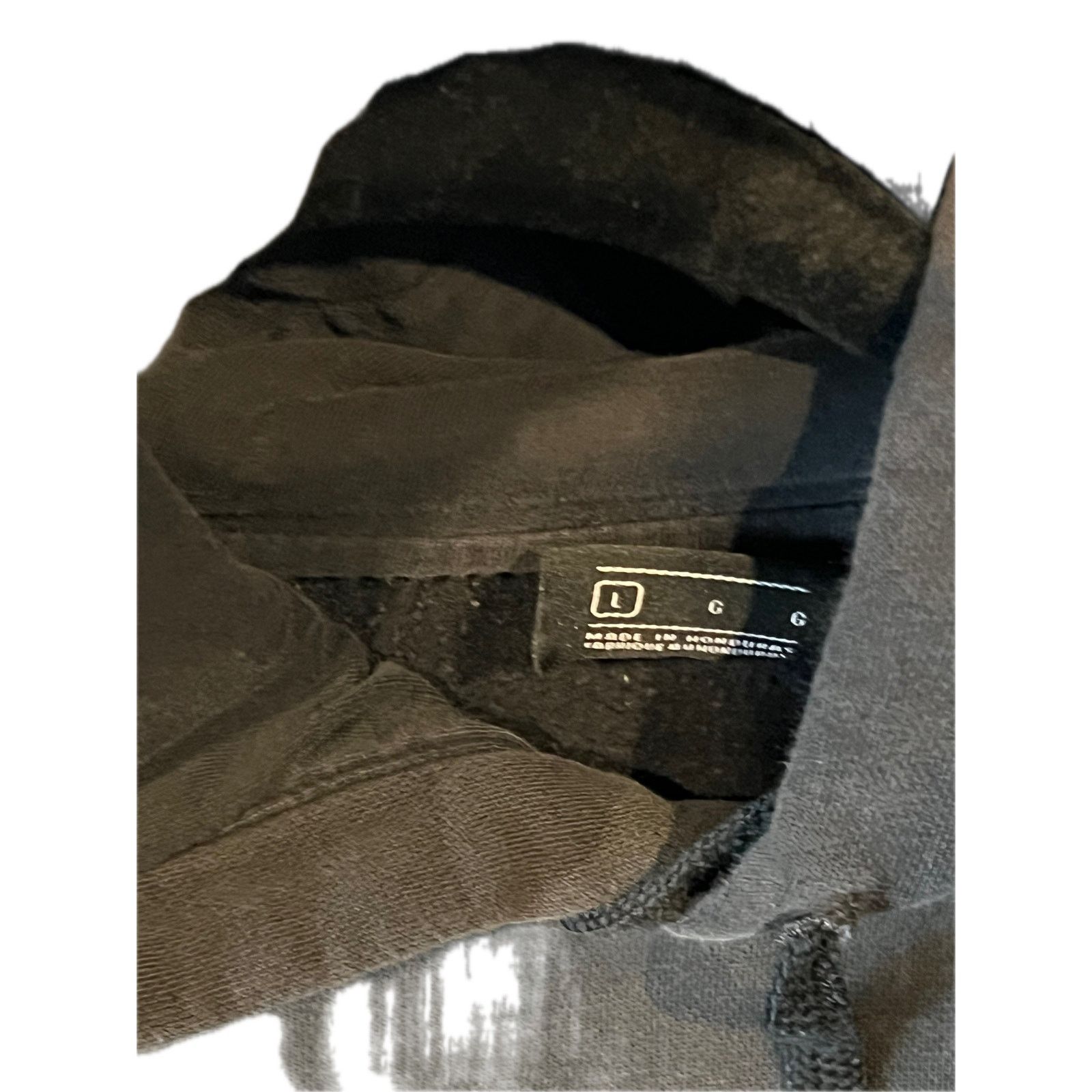 Nike Nike Black Pullover Hoodie Mens L Size US L / EU 52-54 / 3 - 3 Thumbnail