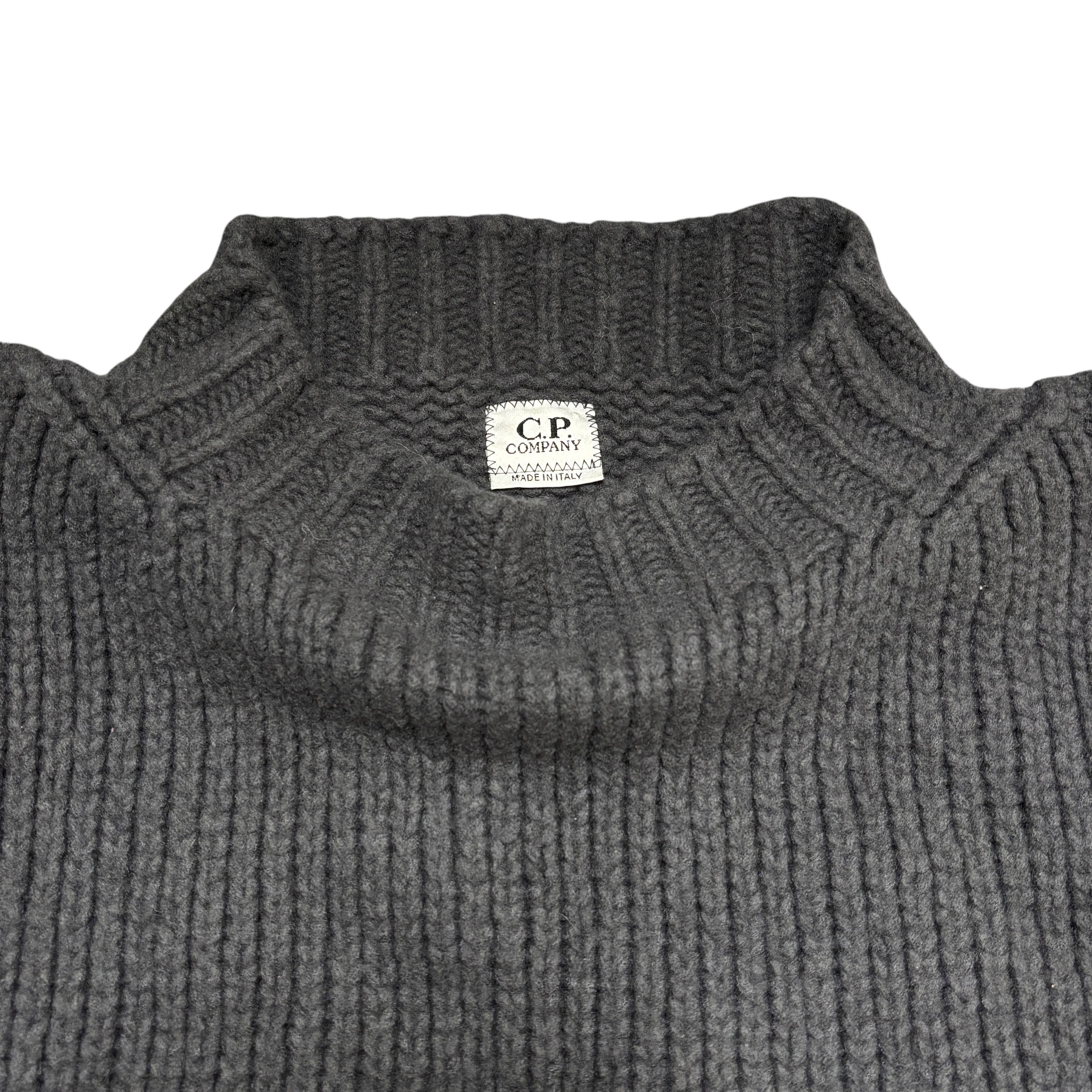 C.P. Company Vintage 90s CP Company Sweater Knit Jumper Made In Italy Size US L / EU 52-54 / 3 - 3 Thumbnail