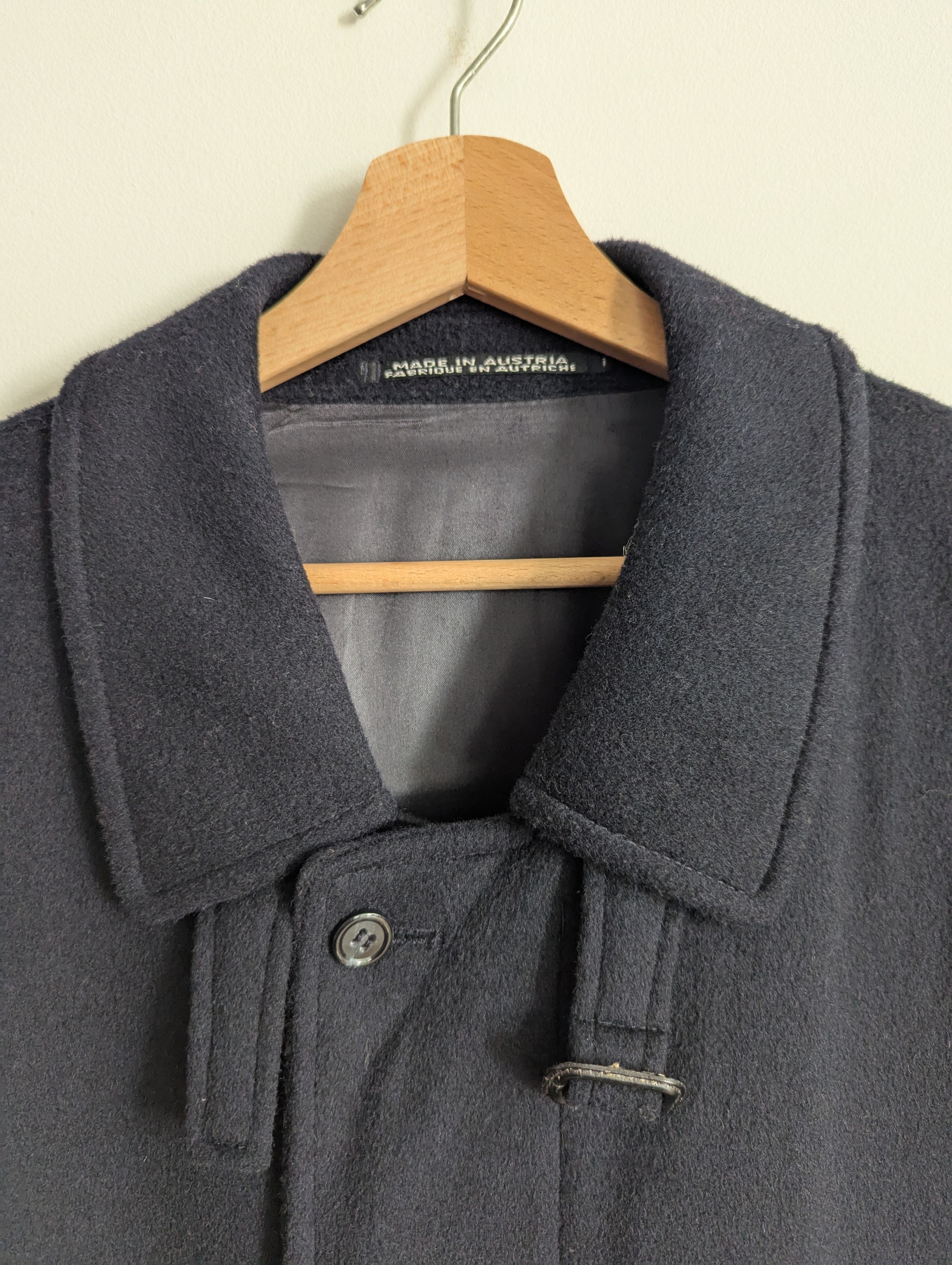 Vintage Distler Austrian Tiroler Loden Long Coat Size US L / EU 52-54 / 3 - 10 Thumbnail