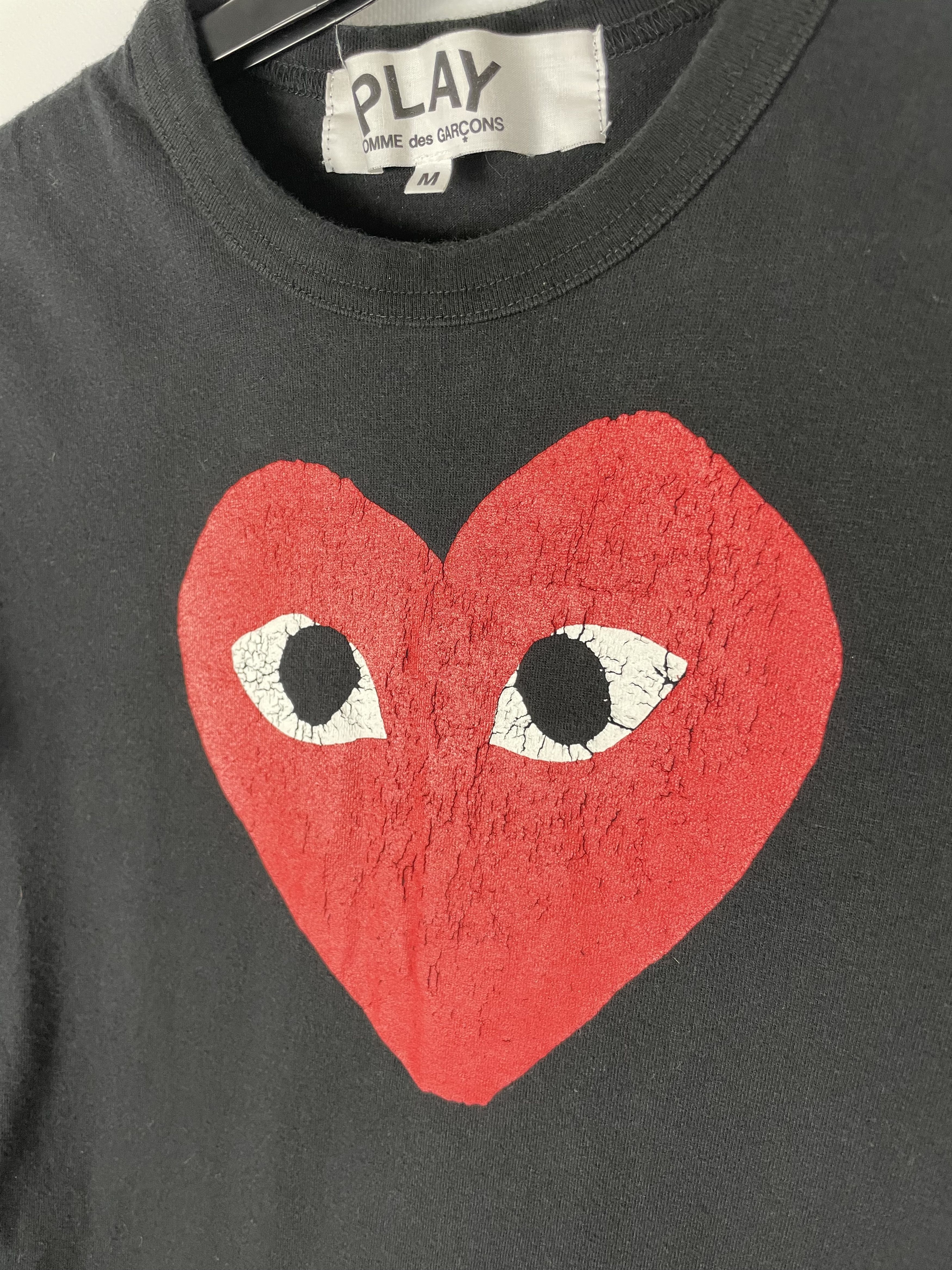 Comme des Garcons Play Comme des Garçons tee logo hearts Size M / US 6-8 / IT 42-44 - 6 Thumbnail