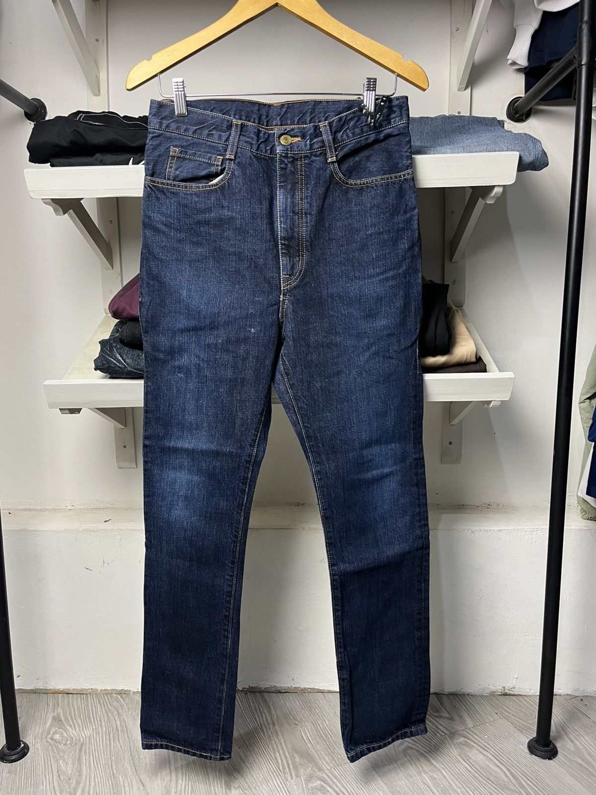 mercibeaucoup Mercibeaucoup Skinny Jeans by Issey Miyake Size US 32 / EU 48 - 2 Thumbnail