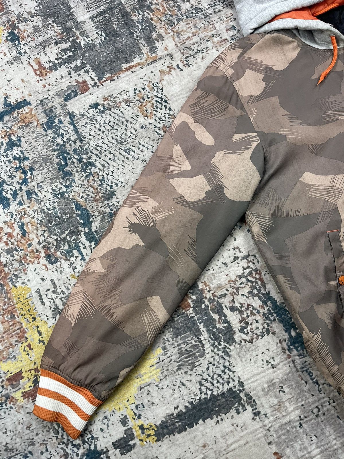 Element Element Originals Army Camouflage Hooded Bombers Size US L / EU 52-54 / 3 - 5 Thumbnail