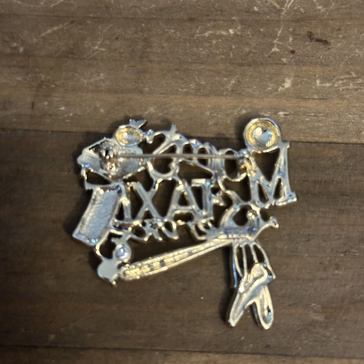Vintage Vintage AJC Moms Taxi Service brooch Size ONE SIZE - 5 Thumbnail
