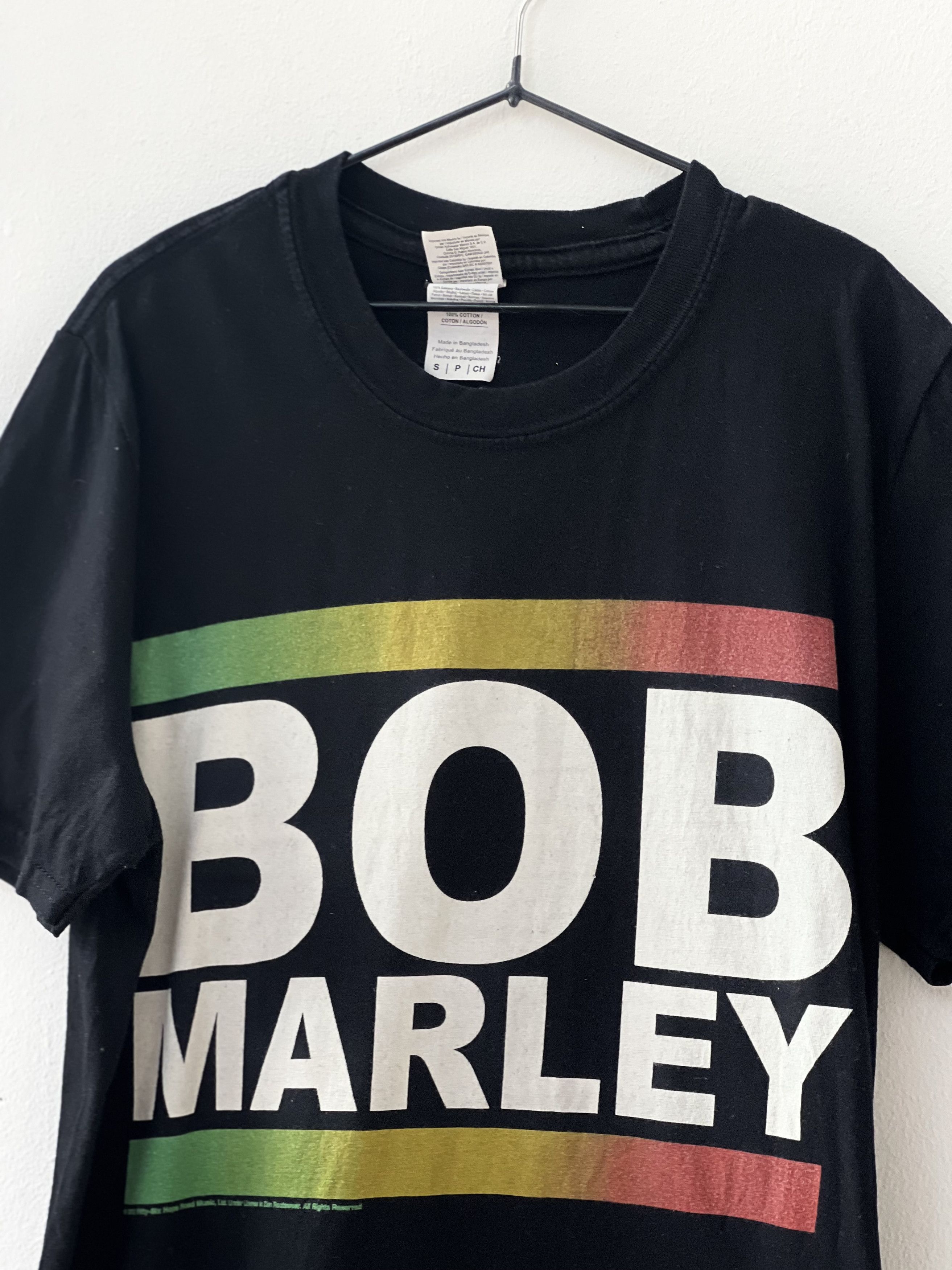 Band Tees × Bob Marley × Gildan GILDAN x BOB MARLEY `2013` t-shirt Size US S / EU 44-46 / 1 - 2 Thumbnail