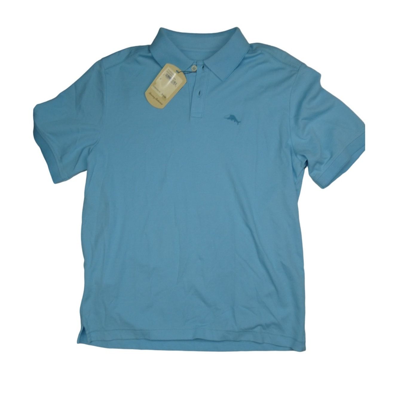 Tommy Bahama men's Tommy Bahama s/s polo shirt, graceful sea blue, small Size US S / EU 44-46 / 1 - 1 Thumbnail