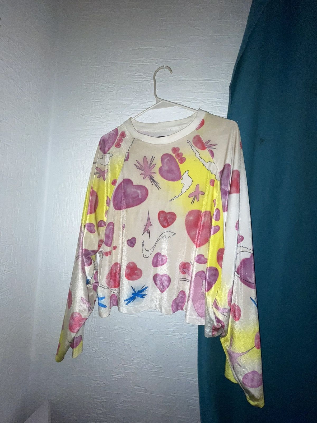 Liberal Youth Ministry DREAM BABY DREAM oversized velvet shirt Size US M / EU 48-50 / 2 - 1 Thumbnail