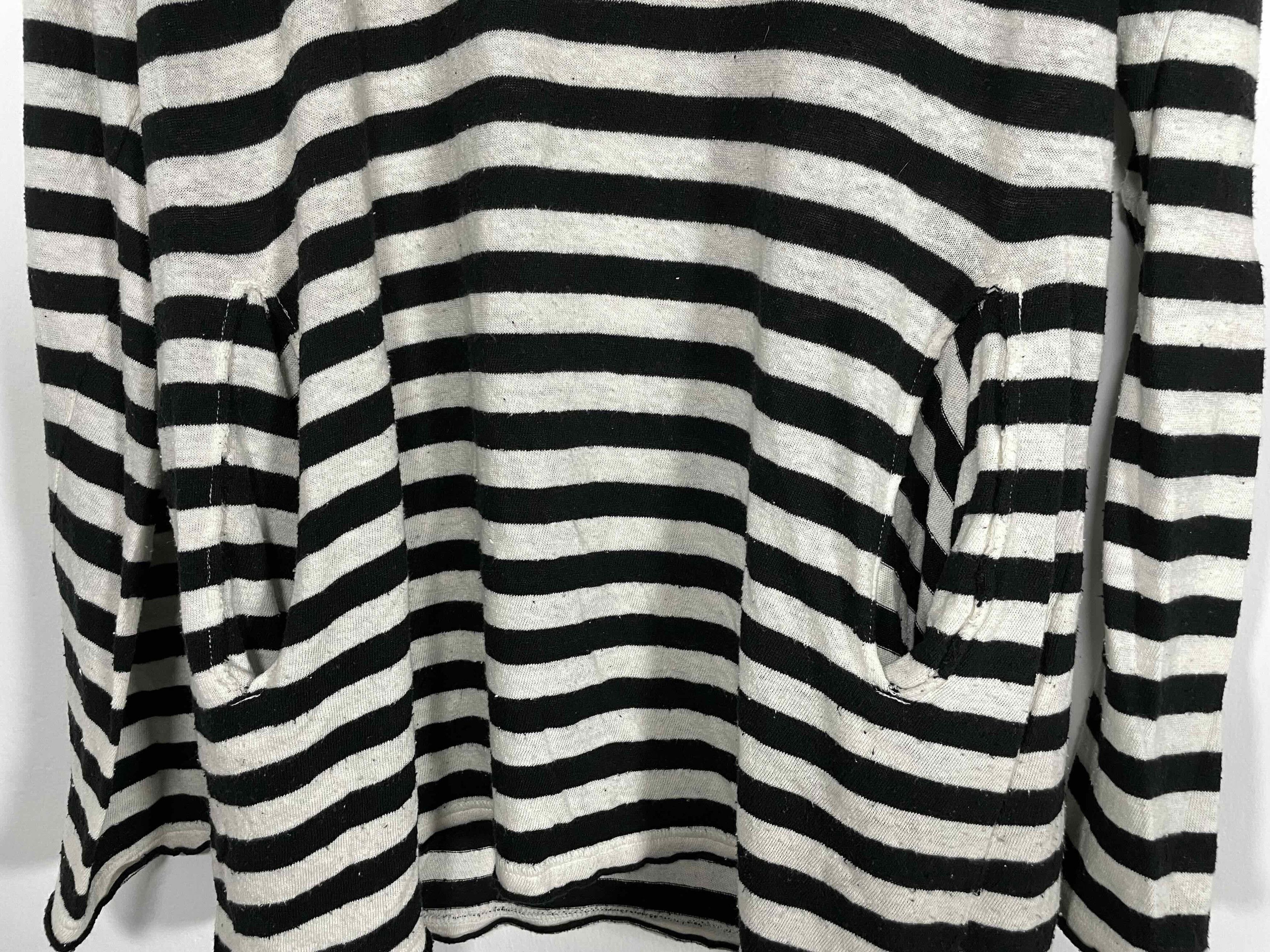 Undercover SS19 Stripe Distressed Knit Longsleeve Size US XL / EU 56 / 4 - 3 Thumbnail