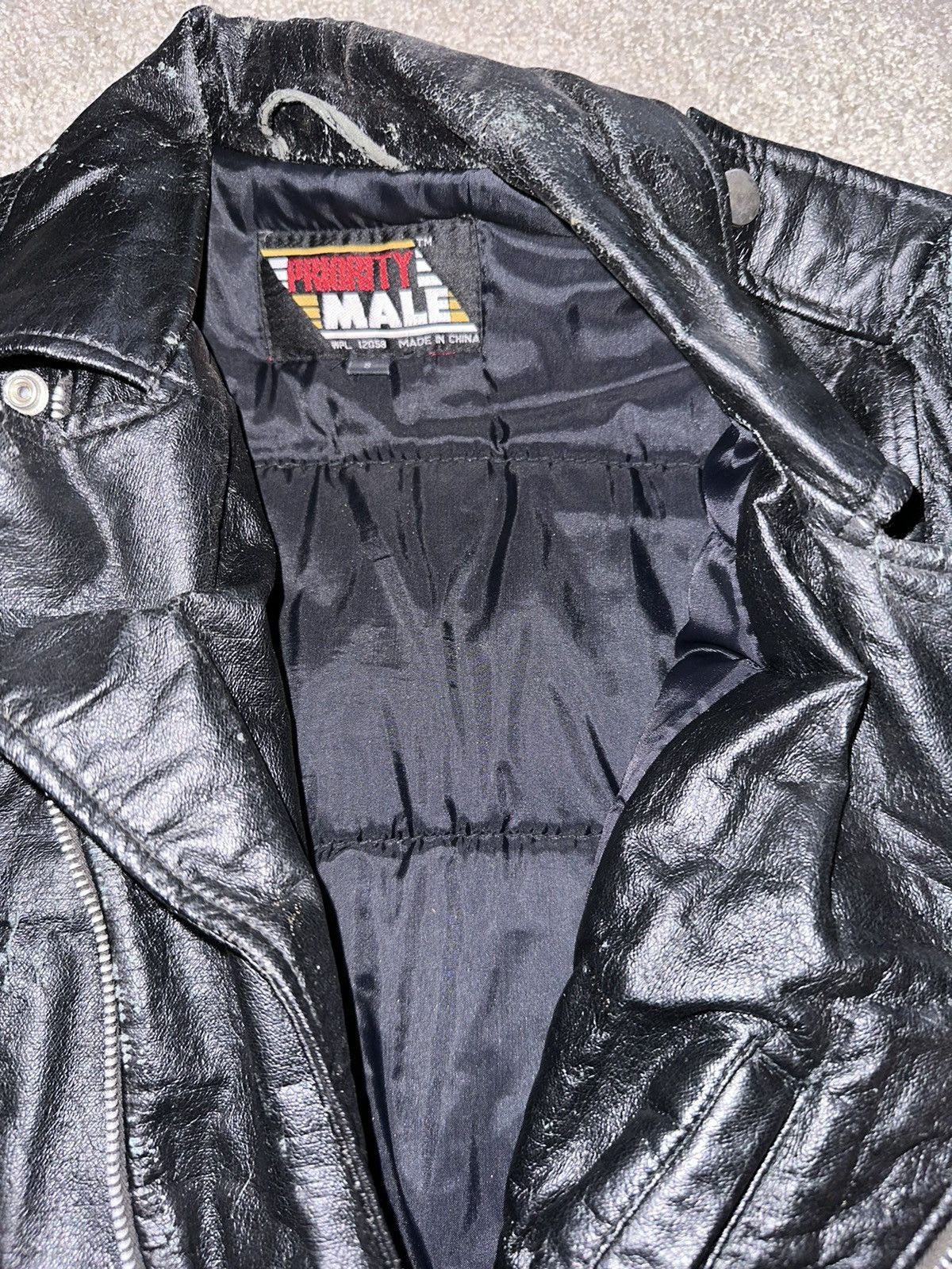 Harley Davidson × Vintage Vintage 80’s Rolling Thunder Leather Motorcycle Jacket Size XS / US 0-2 / IT 36-38 - 5 Thumbnail