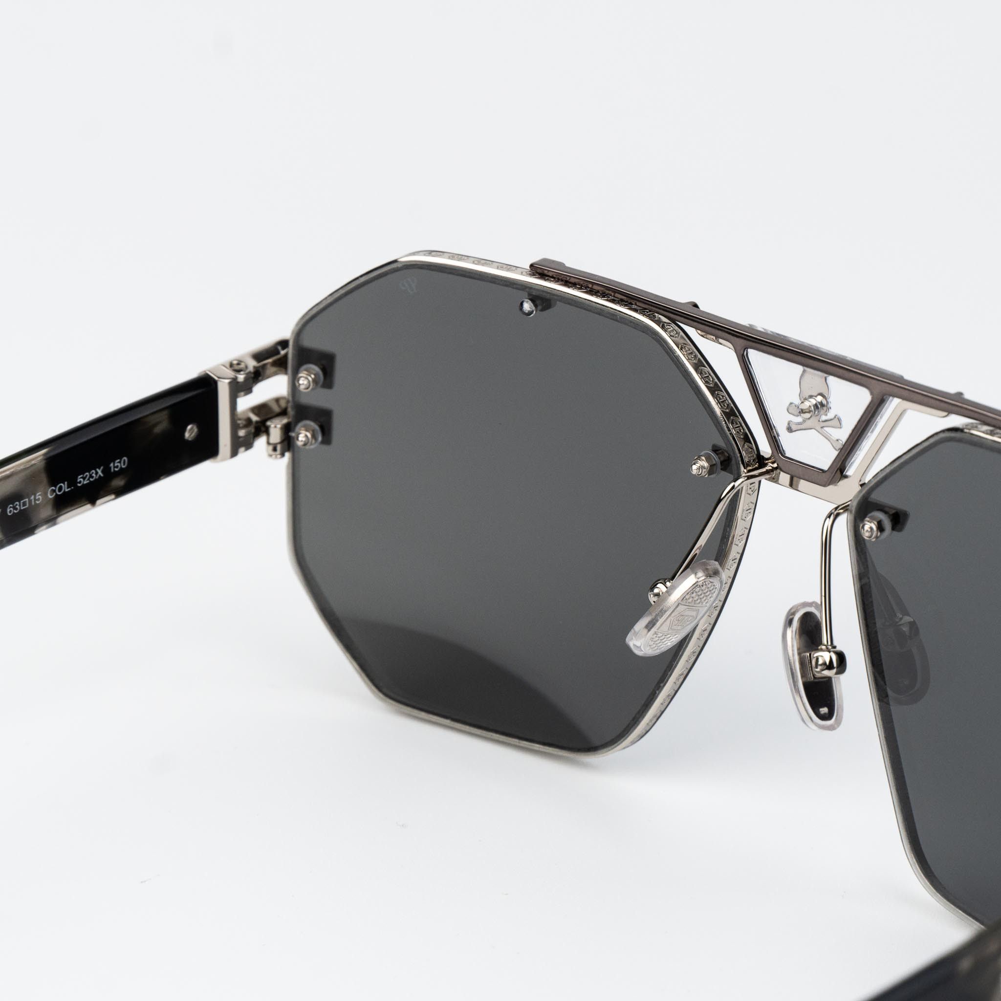 Philipp Plein Philipp Plein Men Sunglasses SPP077V 523X NEW AUTHENTIC Size ONE SIZE - 7 Thumbnail