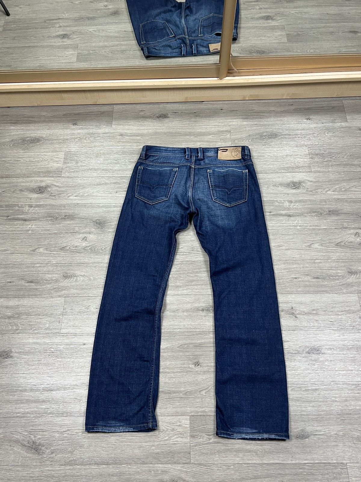 Diesel Diesel Zatiny Jeans Men's Regular Slim Bootcut Denim Wash Size US 32 / EU 48 - 1 Thumbnail