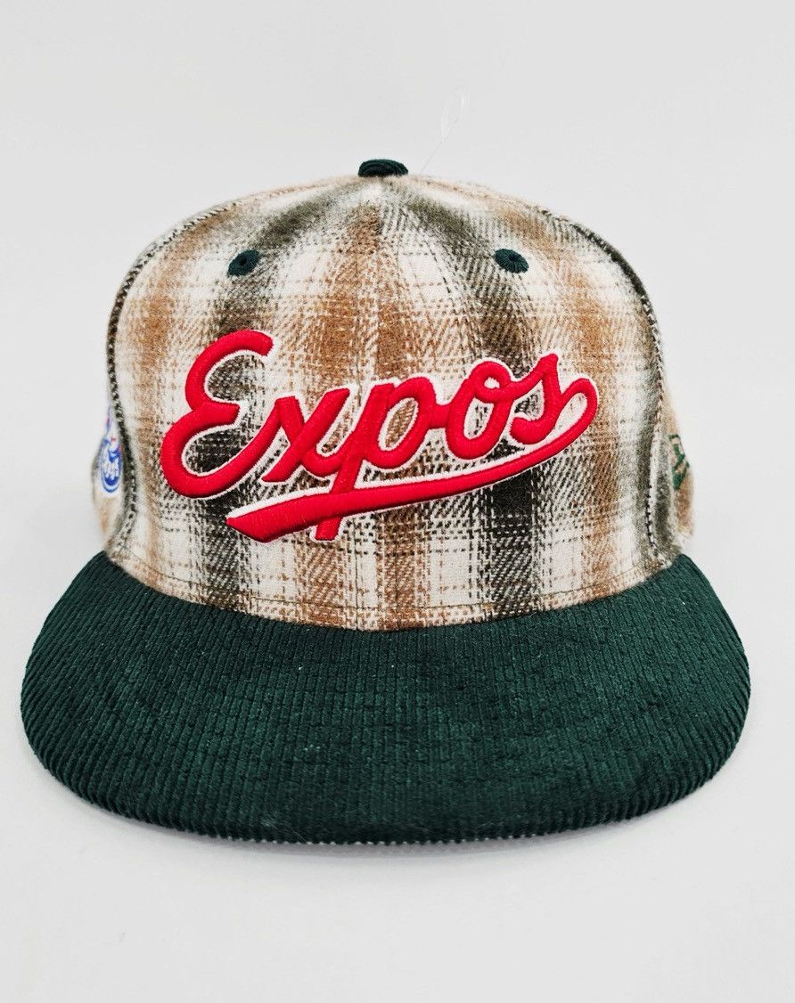 New Era New Era 59Fifty Montreal Expos Plaid Hat Size 7 5/8 new!! Size ONE SIZE - 1 Thumbnail