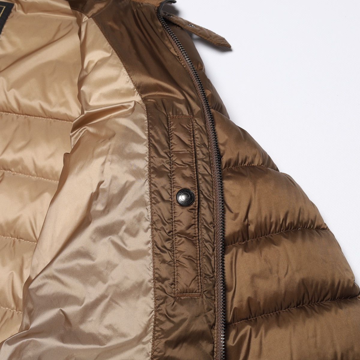 Belstaff Belstaff Nylon Down Puffer Jacket Bronze Brown Circuit Size US L / EU 52-54 / 3 - 15 Thumbnail
