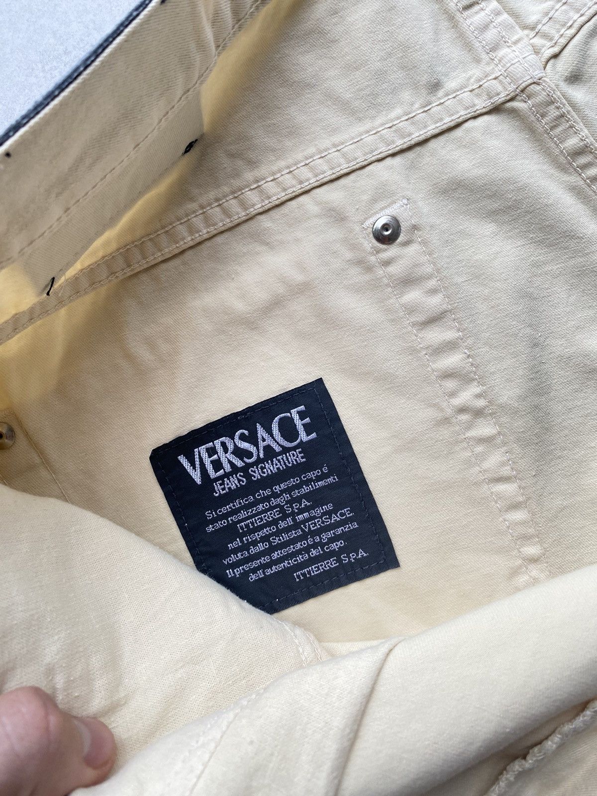 Vintage Vintage Versace Jeans Couture Pants Size US 36 / EU 52 - 15 Thumbnail