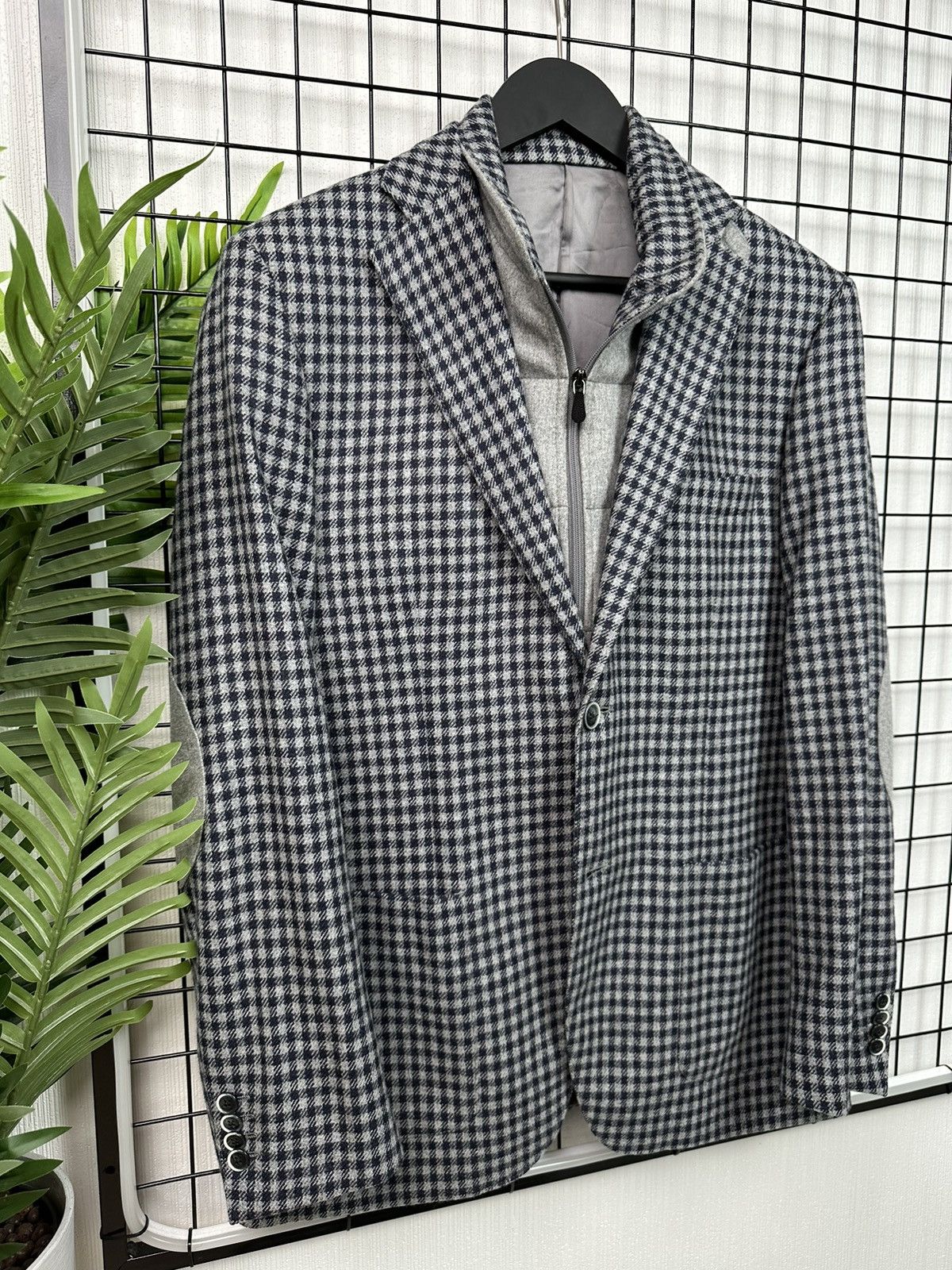 Boggi Boggi Milano Wool Sport Coat Blazer Jacket Men 50R Size US L / EU 52-54 / 3 - 3 Thumbnail
