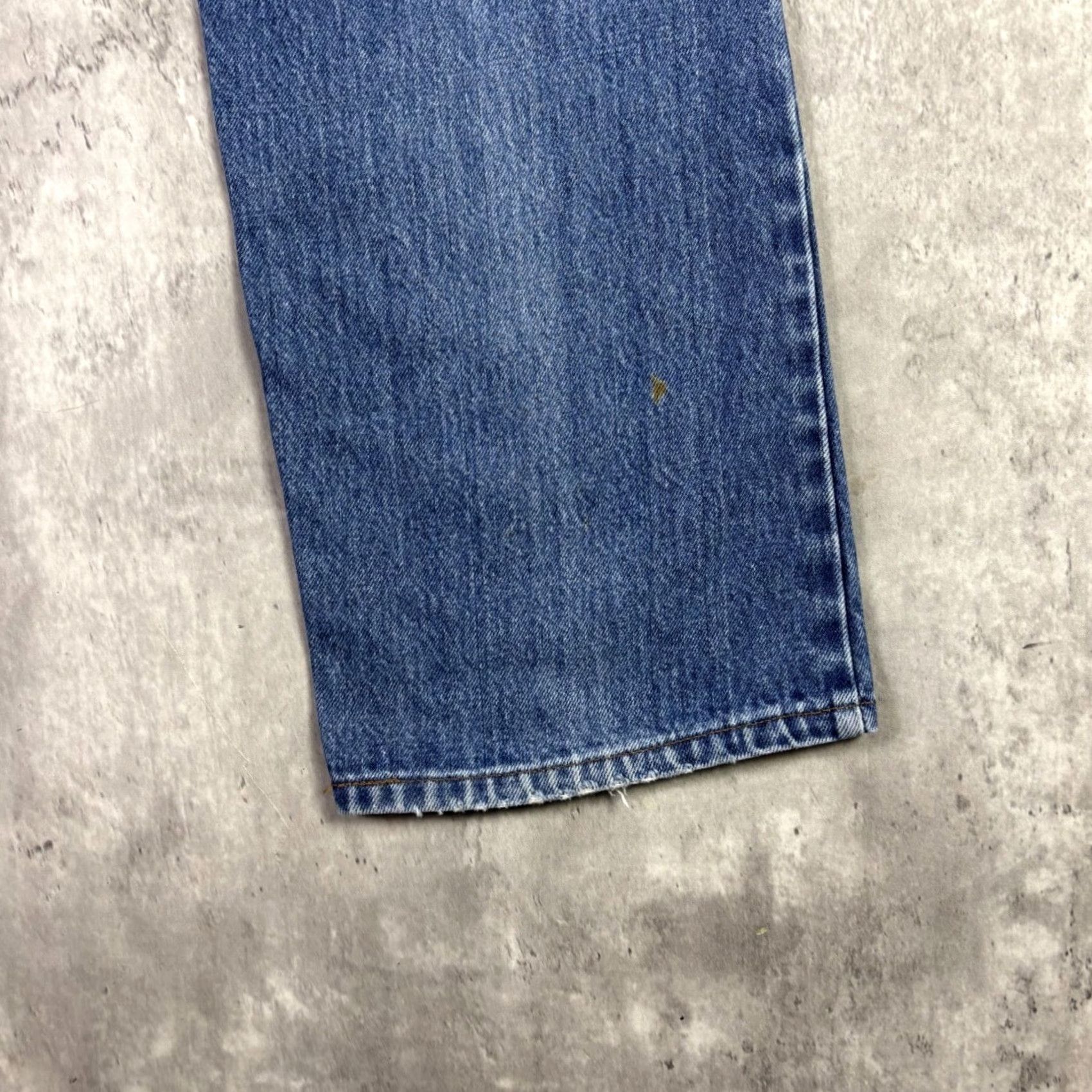 Denime VINTAGE Bodbucks Distressed Blue Denim Jeans Mens Size 32x30 Jeans Regular Blue 90s Mens Size US 32 / EU 48 - 6 Thumbnail