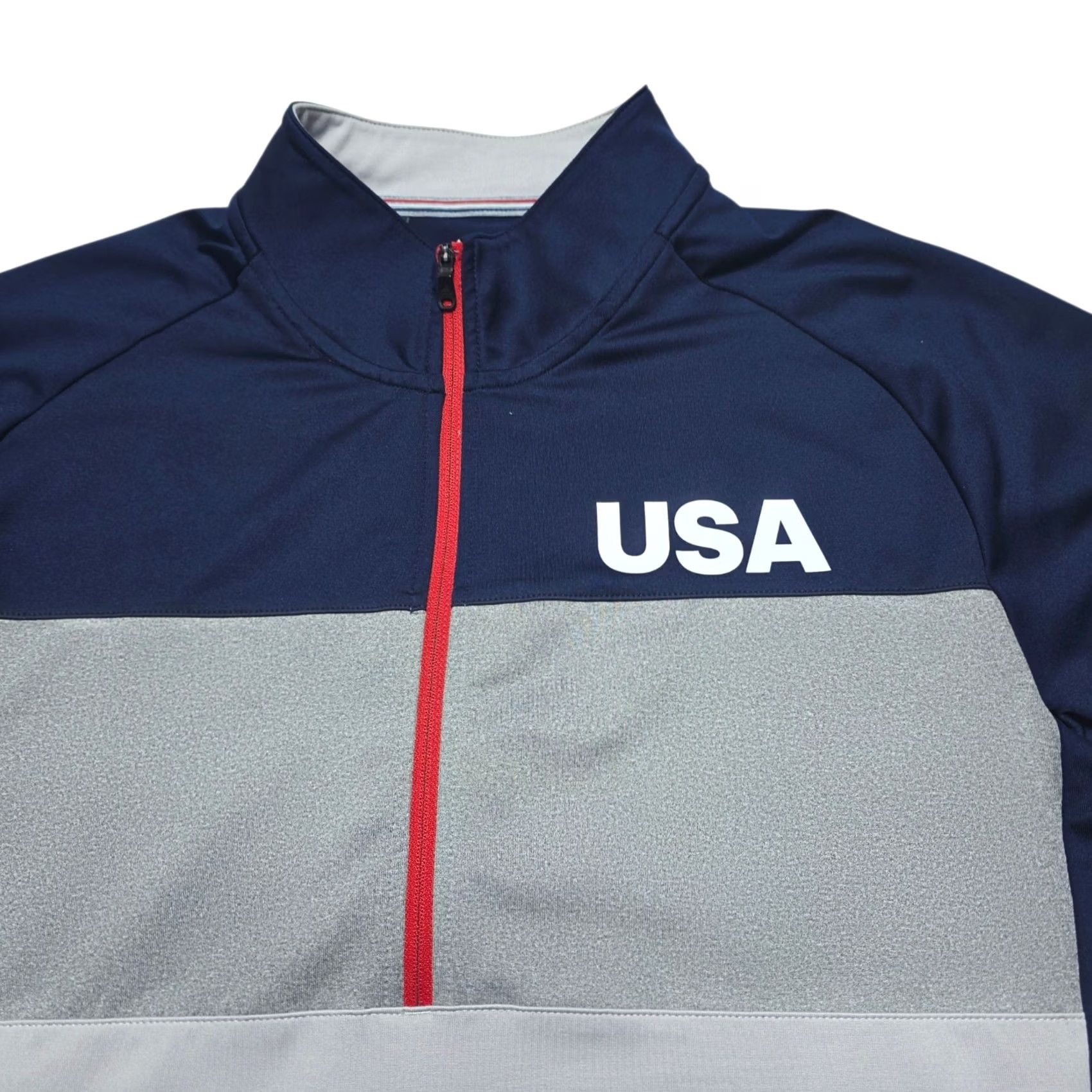 Adidas Team USA Adidas 2020 Summer Olympics Golf Half Zip Pullover Jacket Medium Navy Size US M / EU 48-50 / 2 - 3 Thumbnail