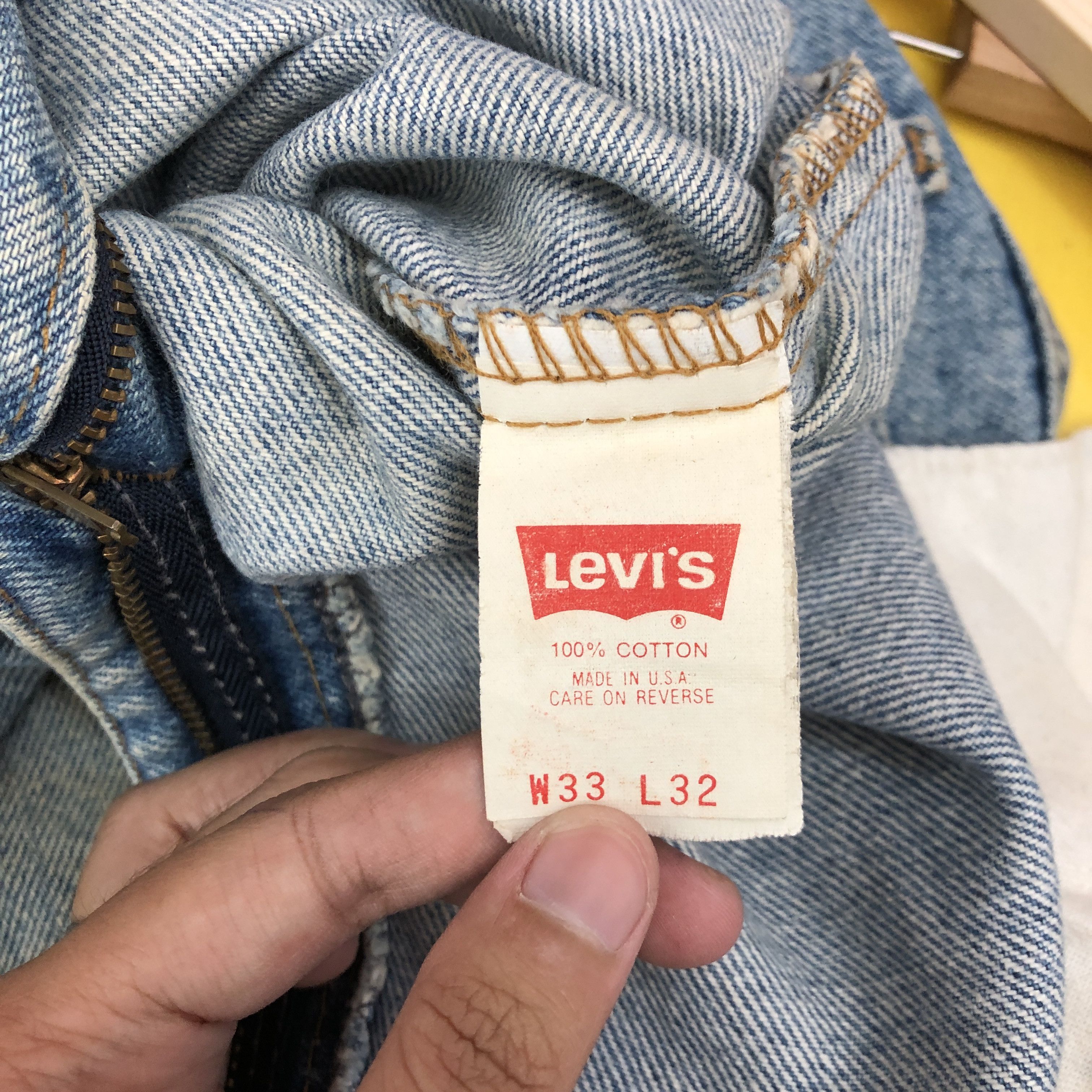 Levi's Vintage Levis Faded Jeans Rusty Levi's 610 Stonewash Denim Size US 30 / EU 46 - 7 Thumbnail