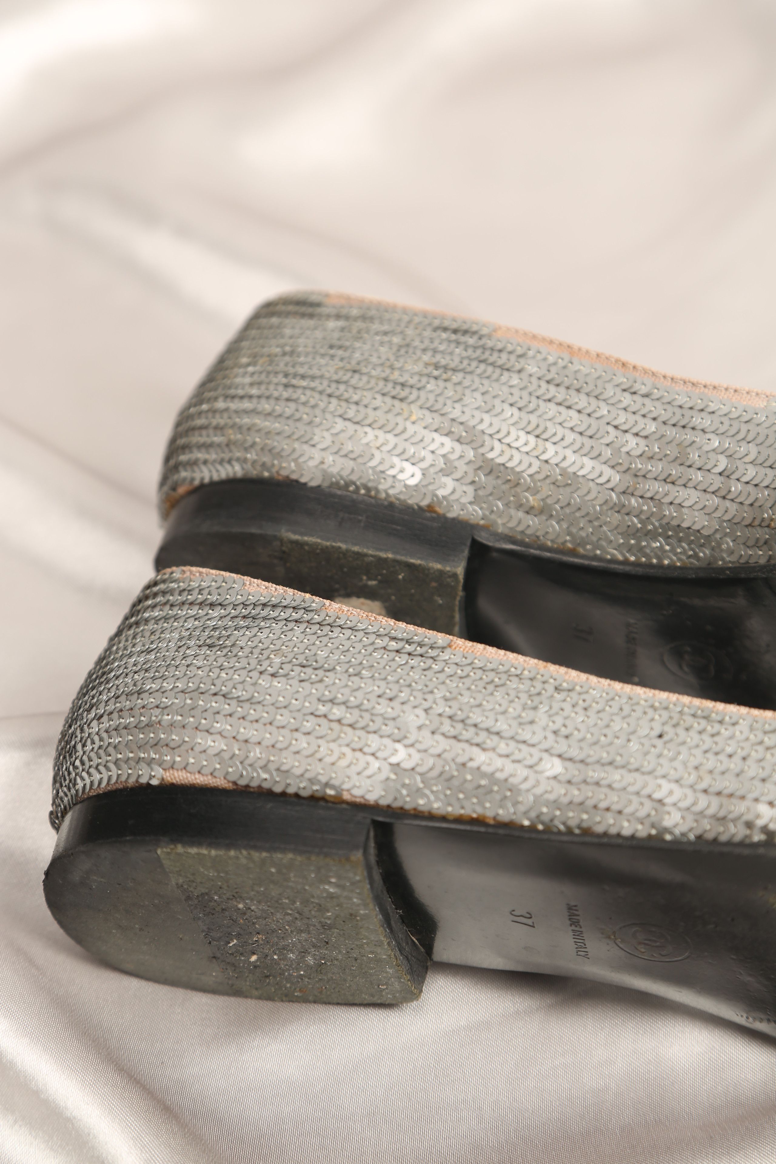 Chanel Rare Ombre Sequin CHANEL Ballerina Flats Size US 7 / IT 37 - 6 Thumbnail