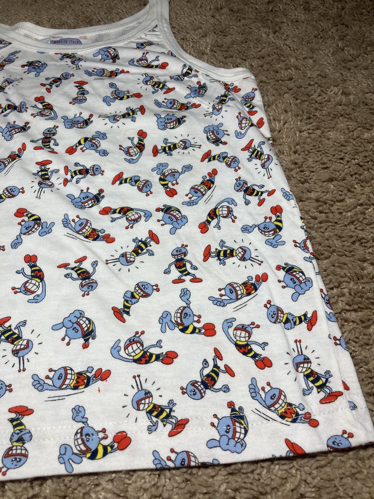 W&LT SS96 W&LT Puk-Puk Tank Top Strap 1996 90s Beirendonck Print Size US S / EU 44-46 / 1 - 3 Thumbnail