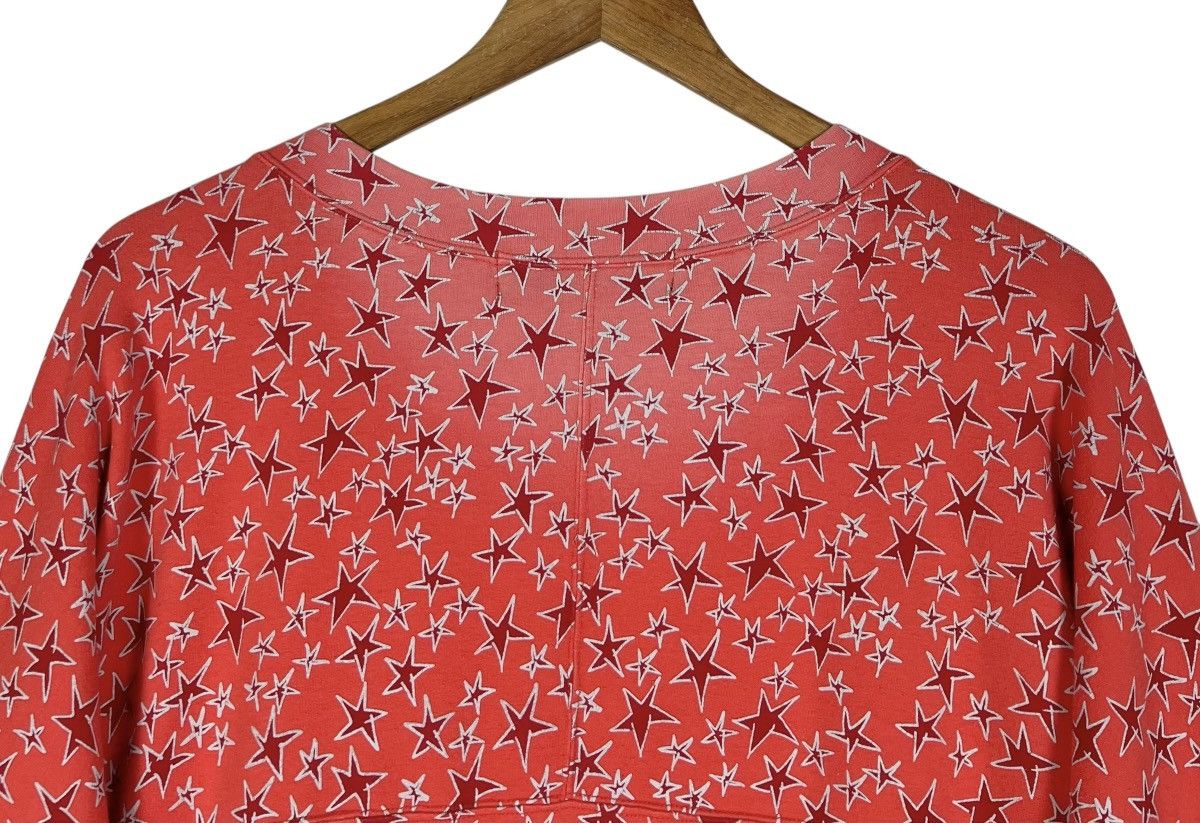 Issey Miyake Vintage Mercibeaucoup Star Sweatshirt Red Japanese Designer Size US M / EU 48-50 / 2 - 6 Thumbnail