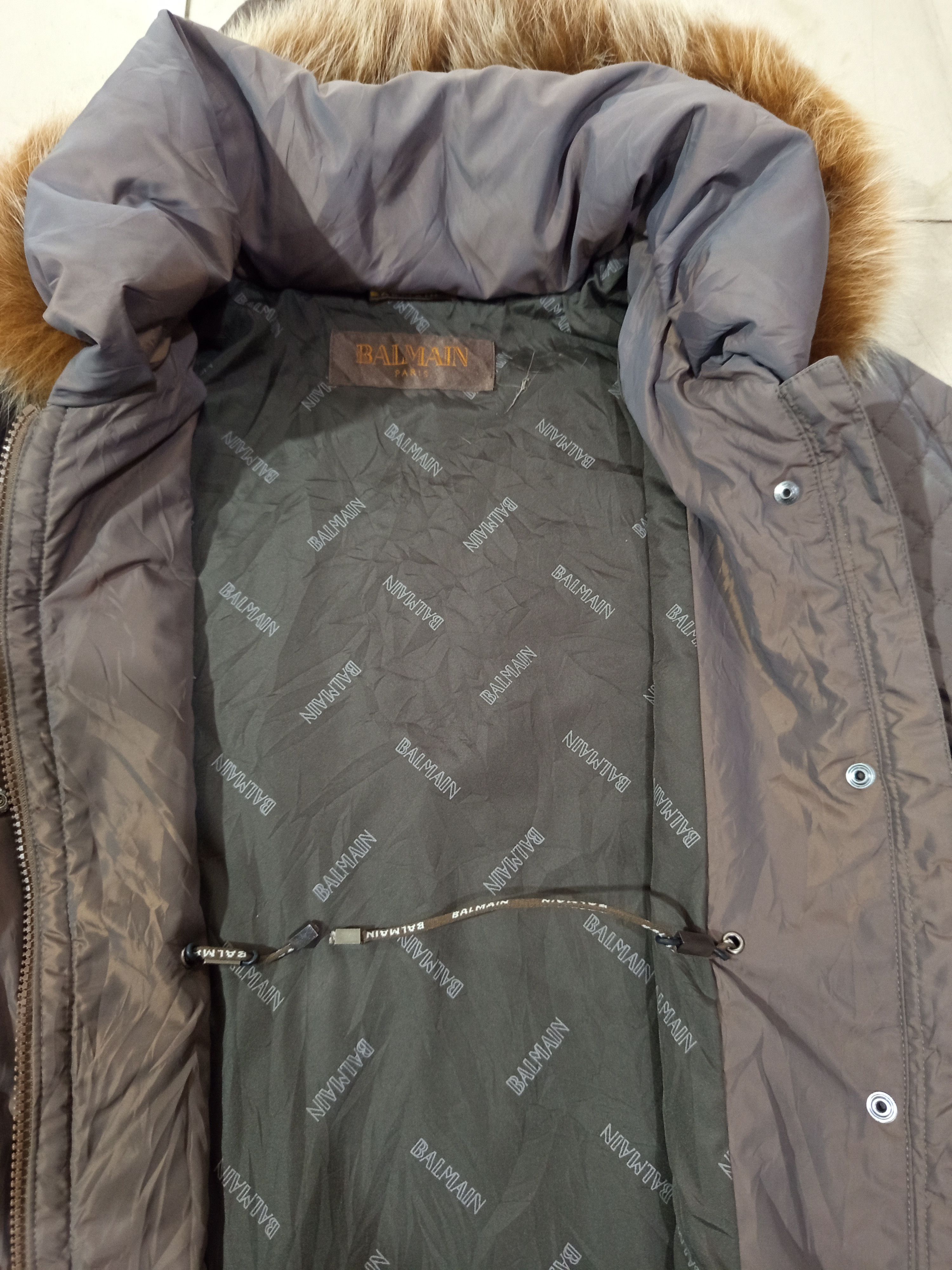 Balmain Balmain Quilted Detachable Faux Fur Hood Jacket Size M / US 6-8 / IT 42-44 - 12 Thumbnail