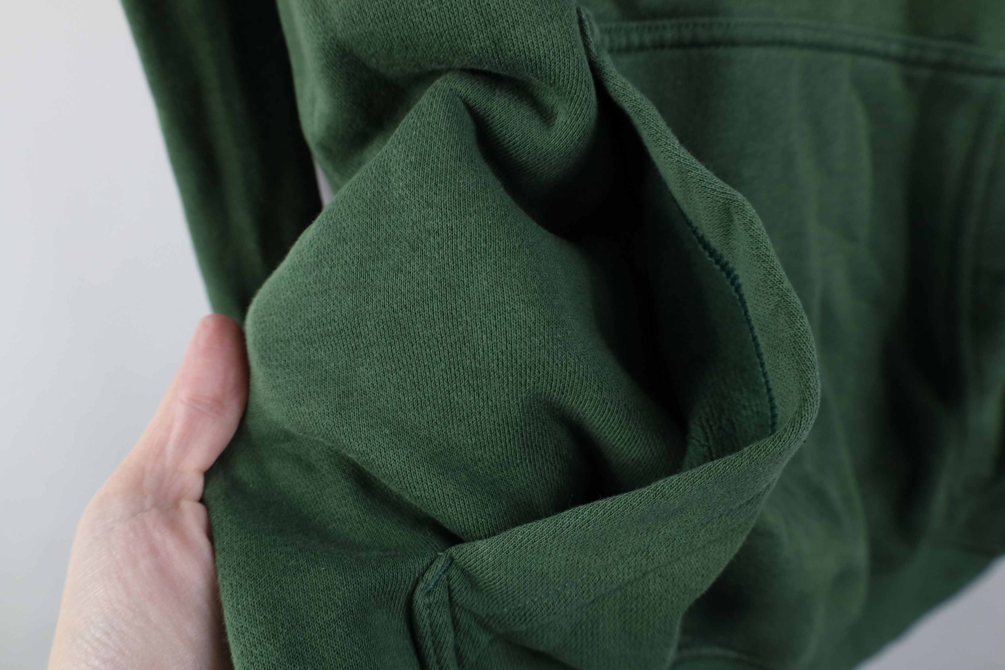 Nike Vintage Nike Swoosh Michigan State University Hoodie Green Size US M / EU 48-50 / 2 - 7 Thumbnail