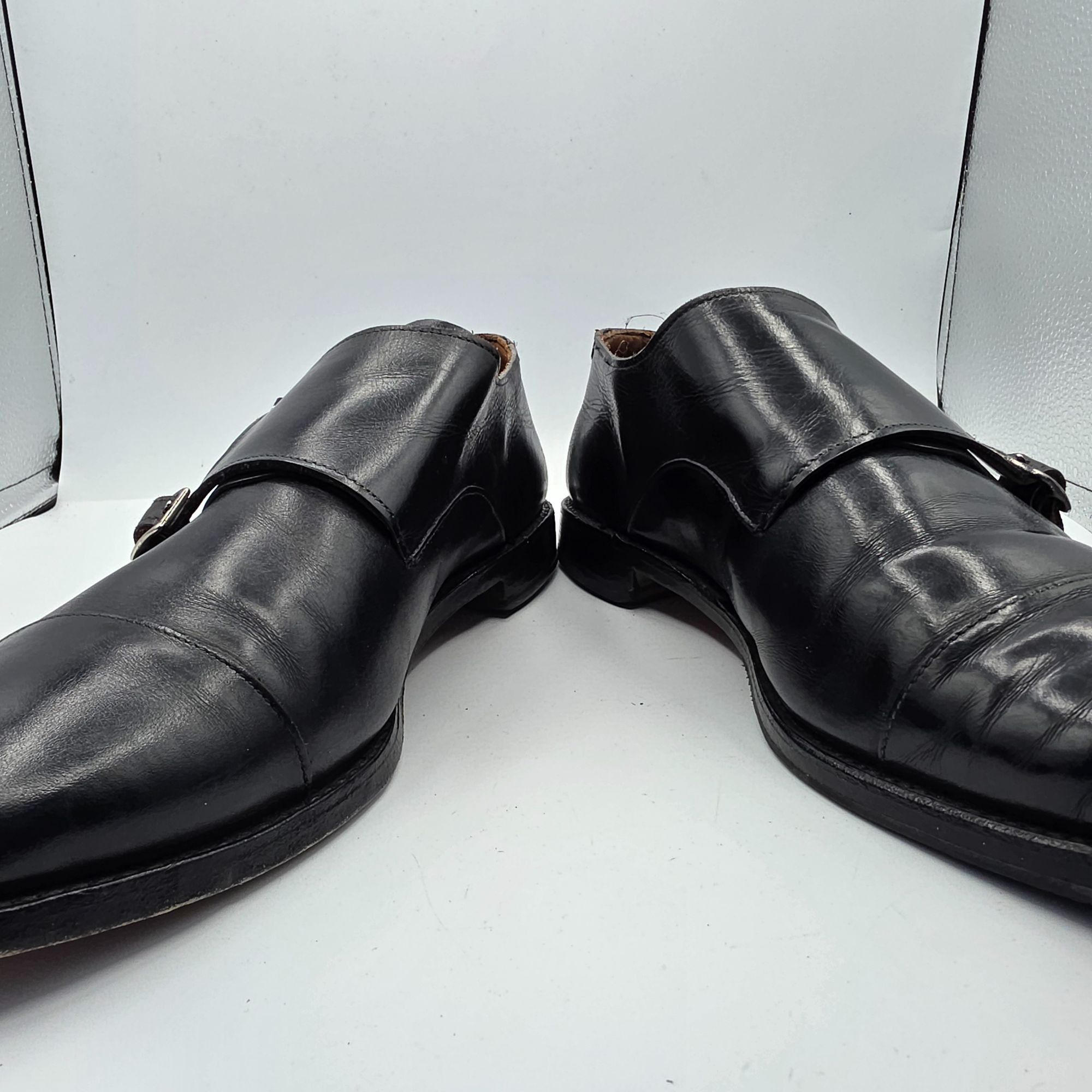 Allen Edmonds Allen Edmonds St. John's Double Monk Strap Mens Size 11.5 Bl Size US 11.5 / EU 44-45 - 3 Thumbnail