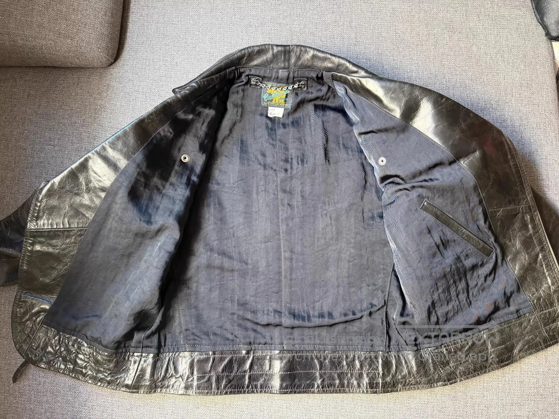 Rainbow Country Brown Leather Jacket - Size XXS. Size US XXS / EU 40 - 9 Thumbnail