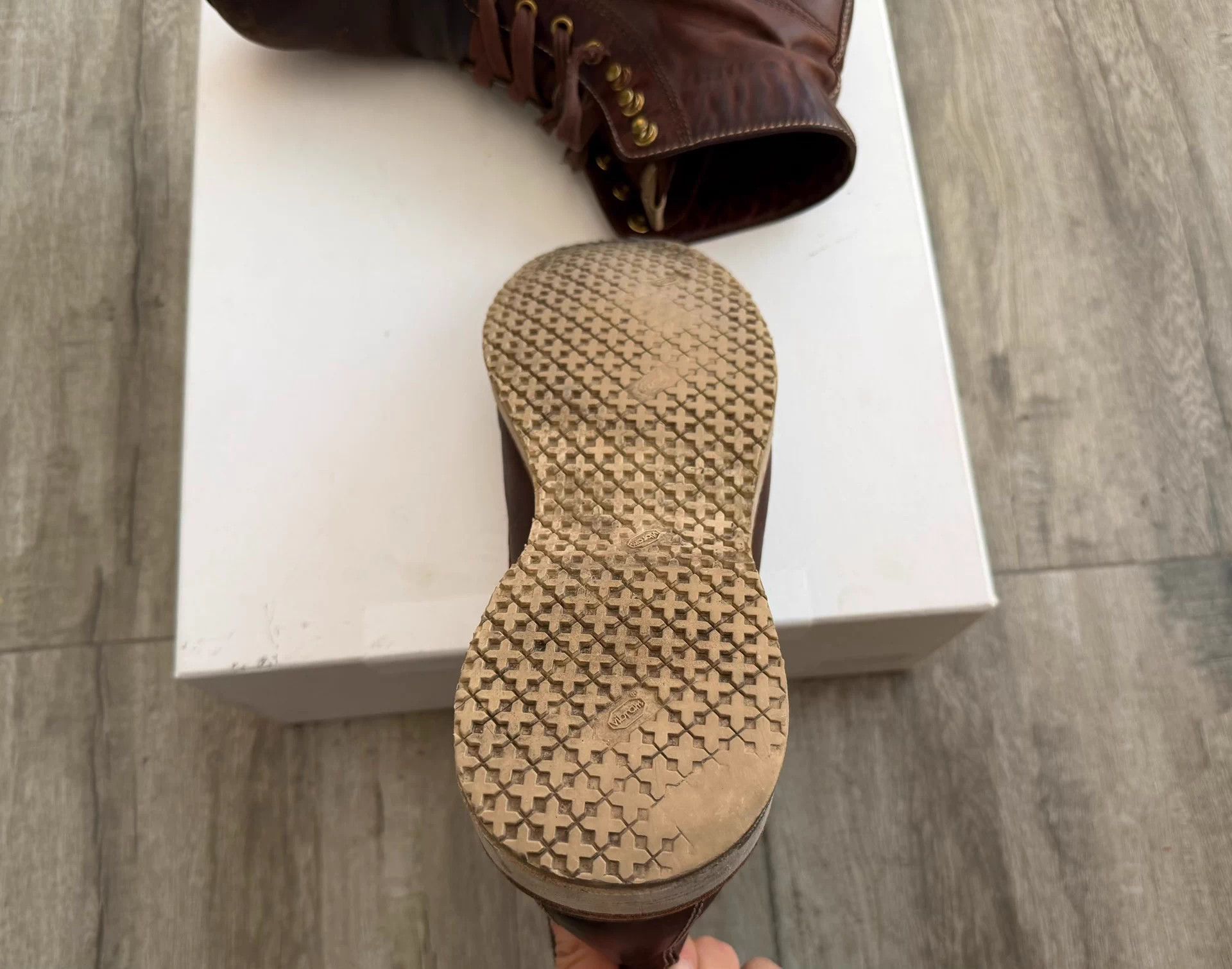 Visvim VISVIM VIRGIL BOOTS FOLK KNGR Kangaroo 18AW US8.5 2nd Blem Size US 8.5 / EU 41-42 - 6 Thumbnail