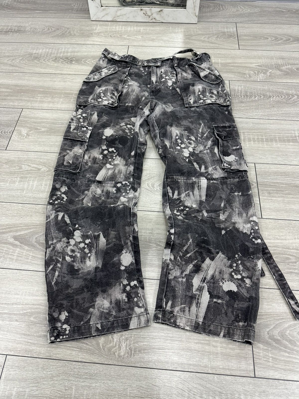 Hysteric Glamour Baggy Wide Leg Cargo Hysteric Glamour Style Y2K Pants Size US 32 / EU 48 - 2 Thumbnail