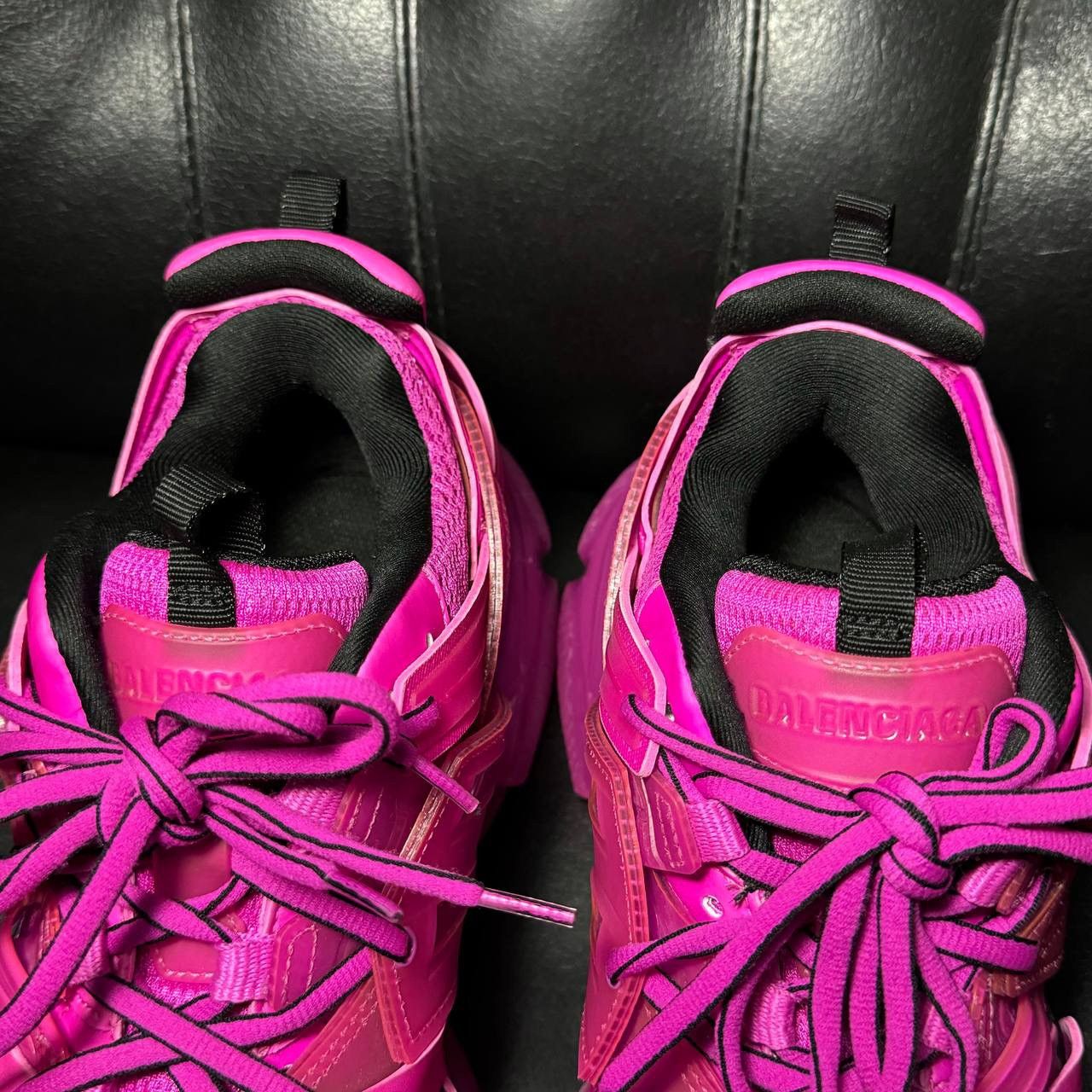 Balenciaga Balenciaga track 1 crearsole dark pink Size US 7 / EU 40 - 8 Thumbnail