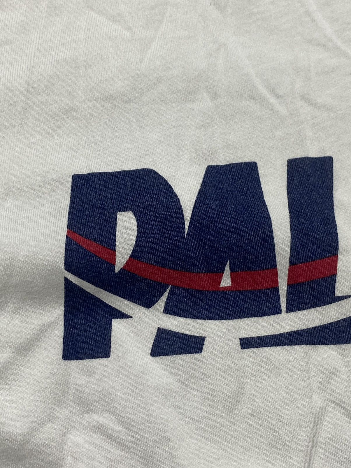 Palace Palace F/W 2019 London Wave White Cotton T-Shirt Mens Size L Size US L / EU 52-54 / 3 - 2 Thumbnail
