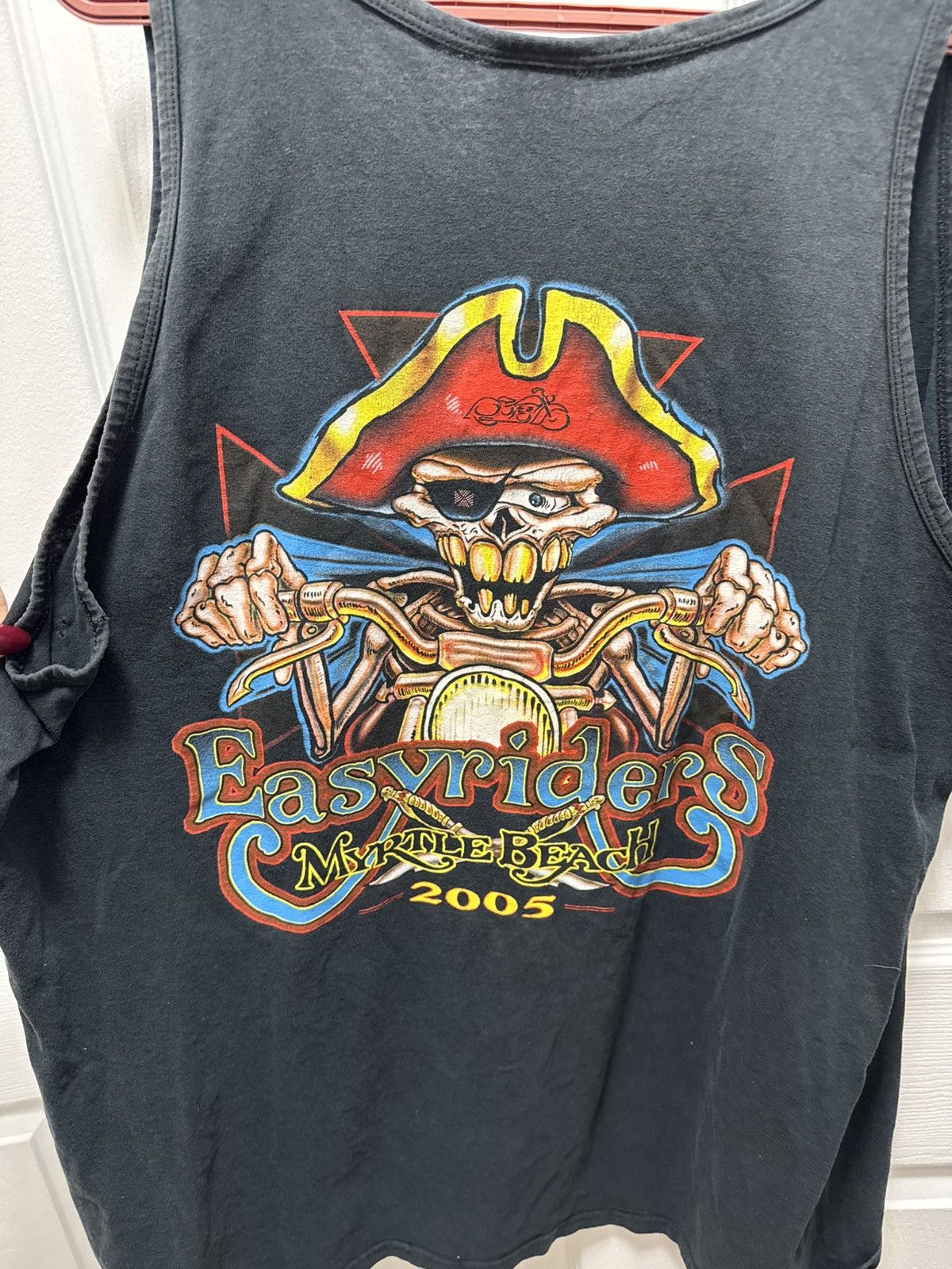 Anvil Anvil Vintage 2005 Myrtle Beach Biker Easyriders Motorcycle Size US XL / EU 56 / 4 - 4 Thumbnail
