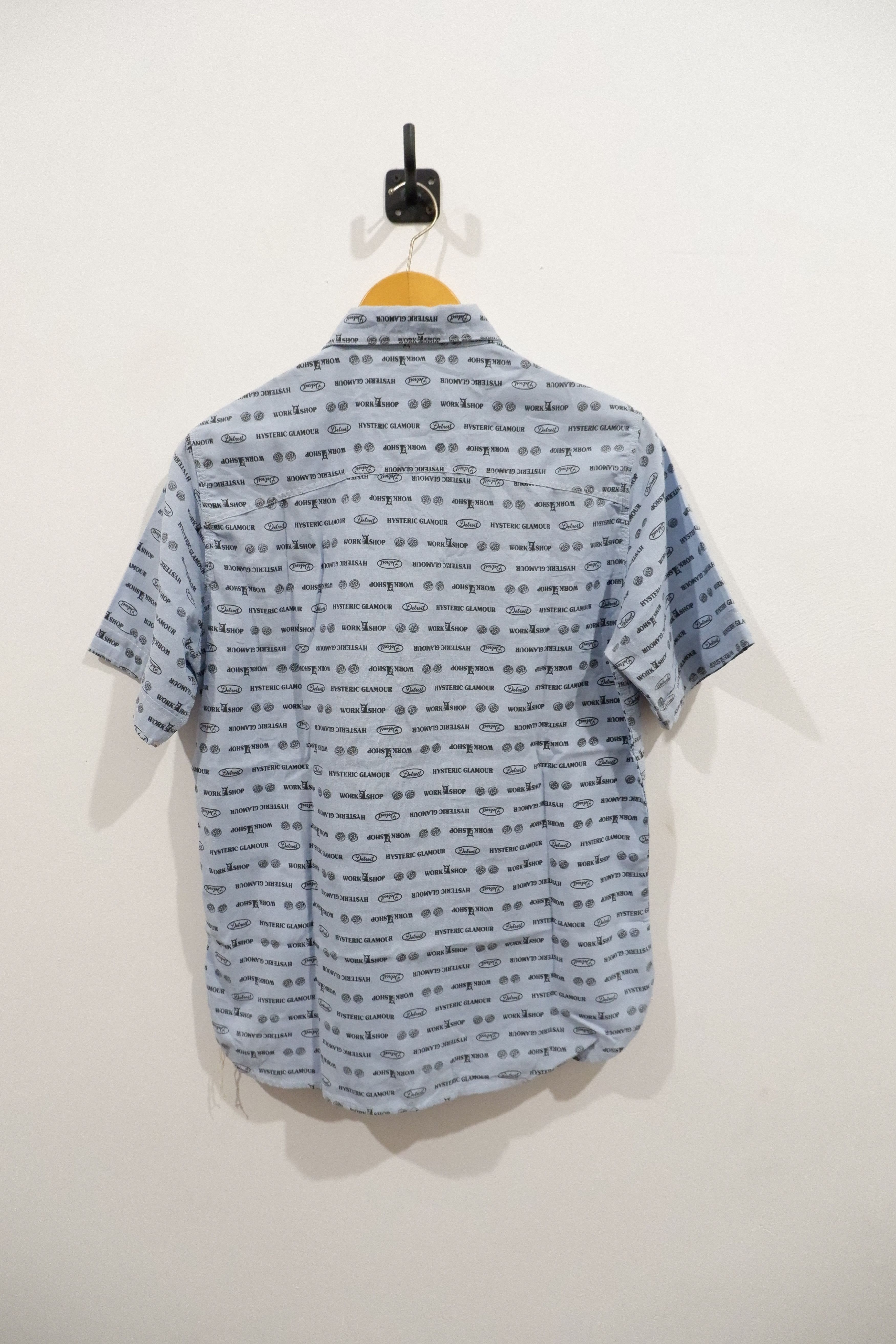 Hysteric Glamour Hysteric Glamour Workshop Detroit Printed Chambray Shirt Size US M / EU 48-50 / 2 - 2 Thumbnail