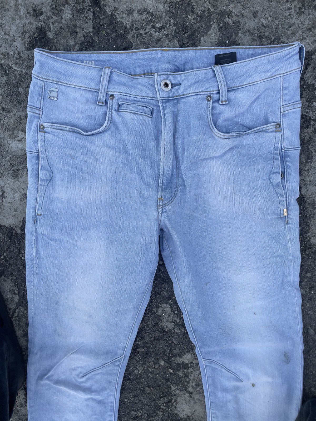 G-Star G-Star Raw Denim Multipocket Jeans Workwear W33 Size US 35 - 5 Thumbnail