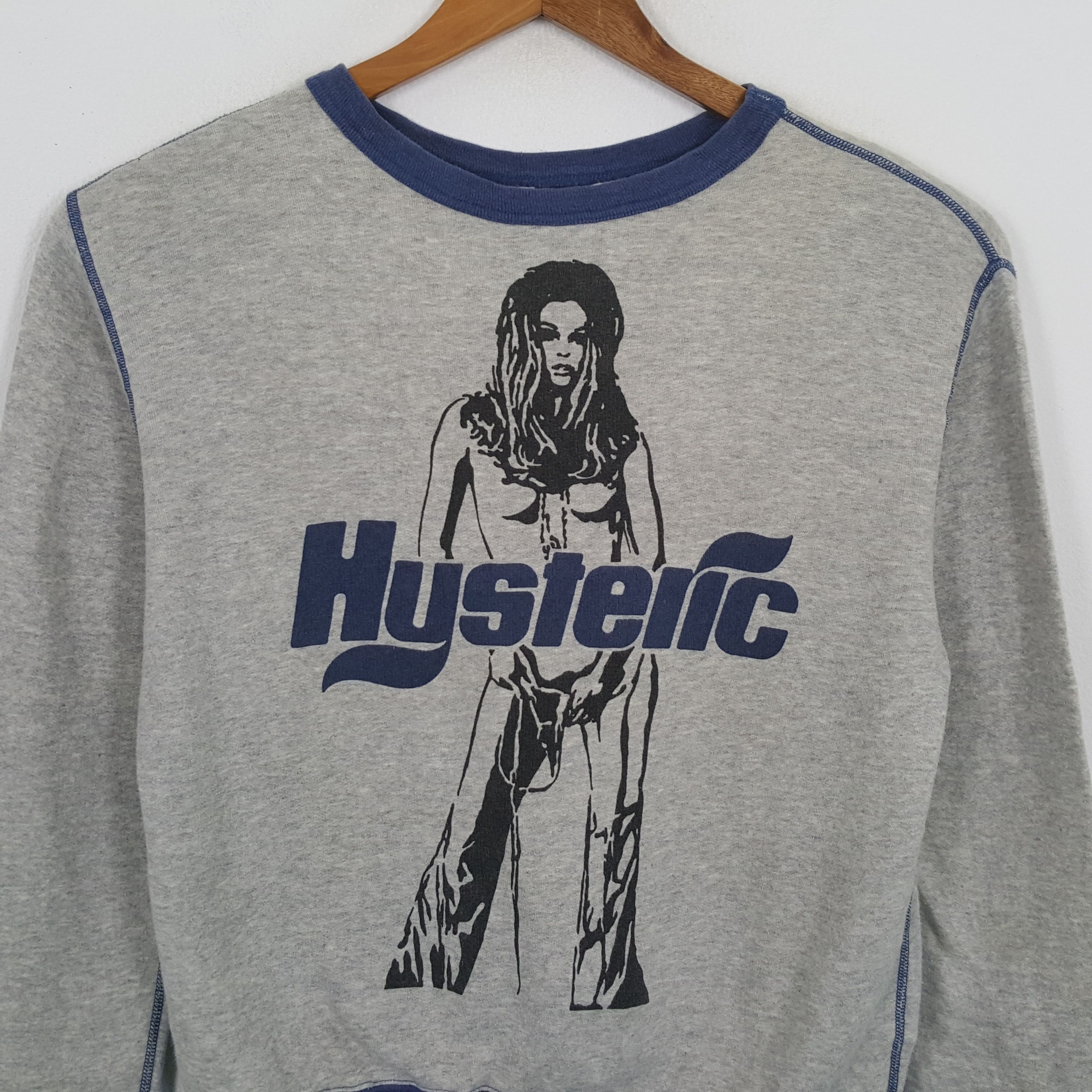 Hysteric Glamour × Japanese Brand × Vintage Vintage HYSTERIC GLAMOUR Japanese Fashion Brand Sweatshirst Size US M / EU 48-50 / 2 - 2 Thumbnail