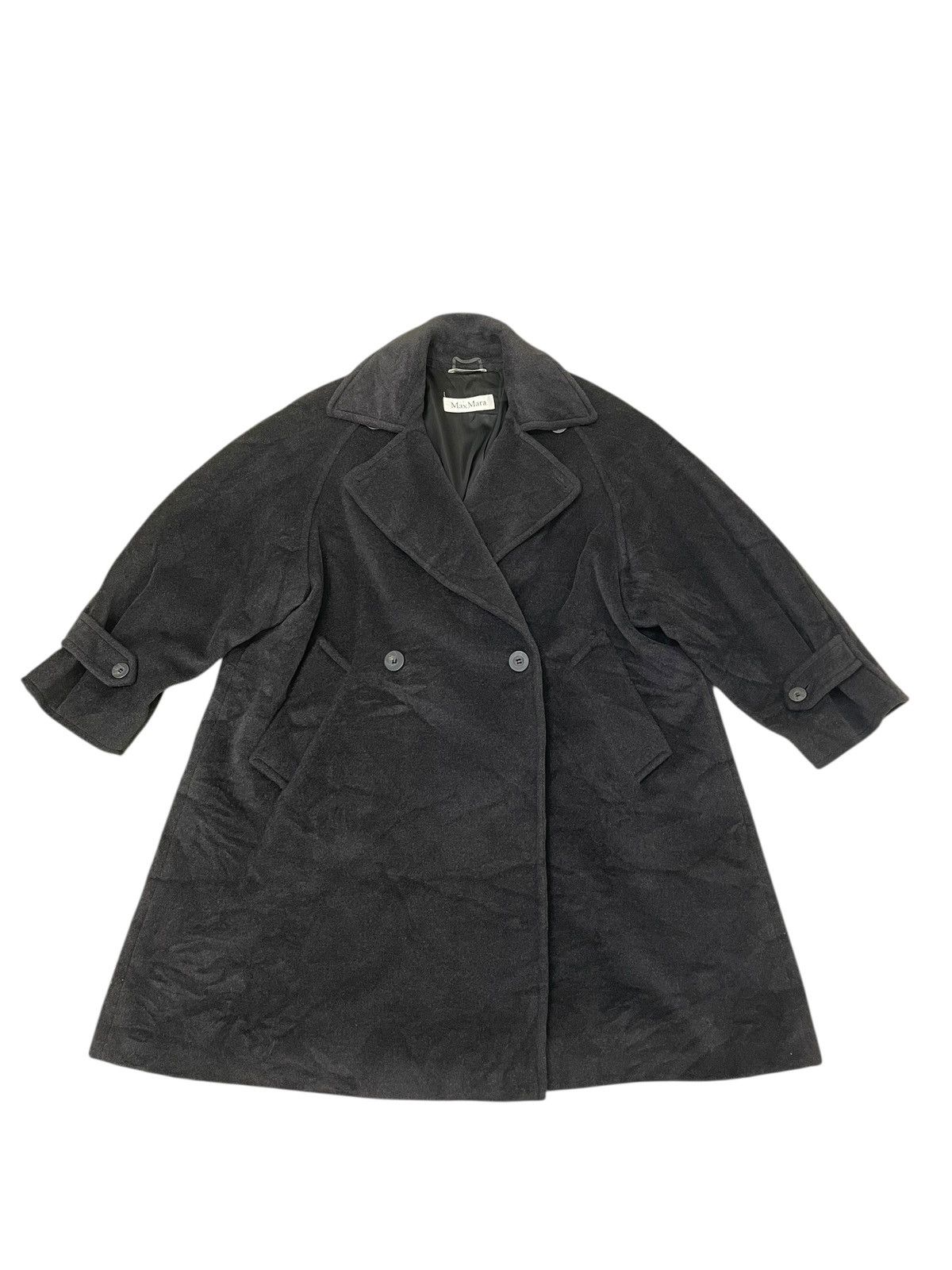 Yohji Yamamoto Wool Coat Max Mara Italy Jacket 7🟩1 Size US L / EU 52-54 / 3 - 5 Thumbnail