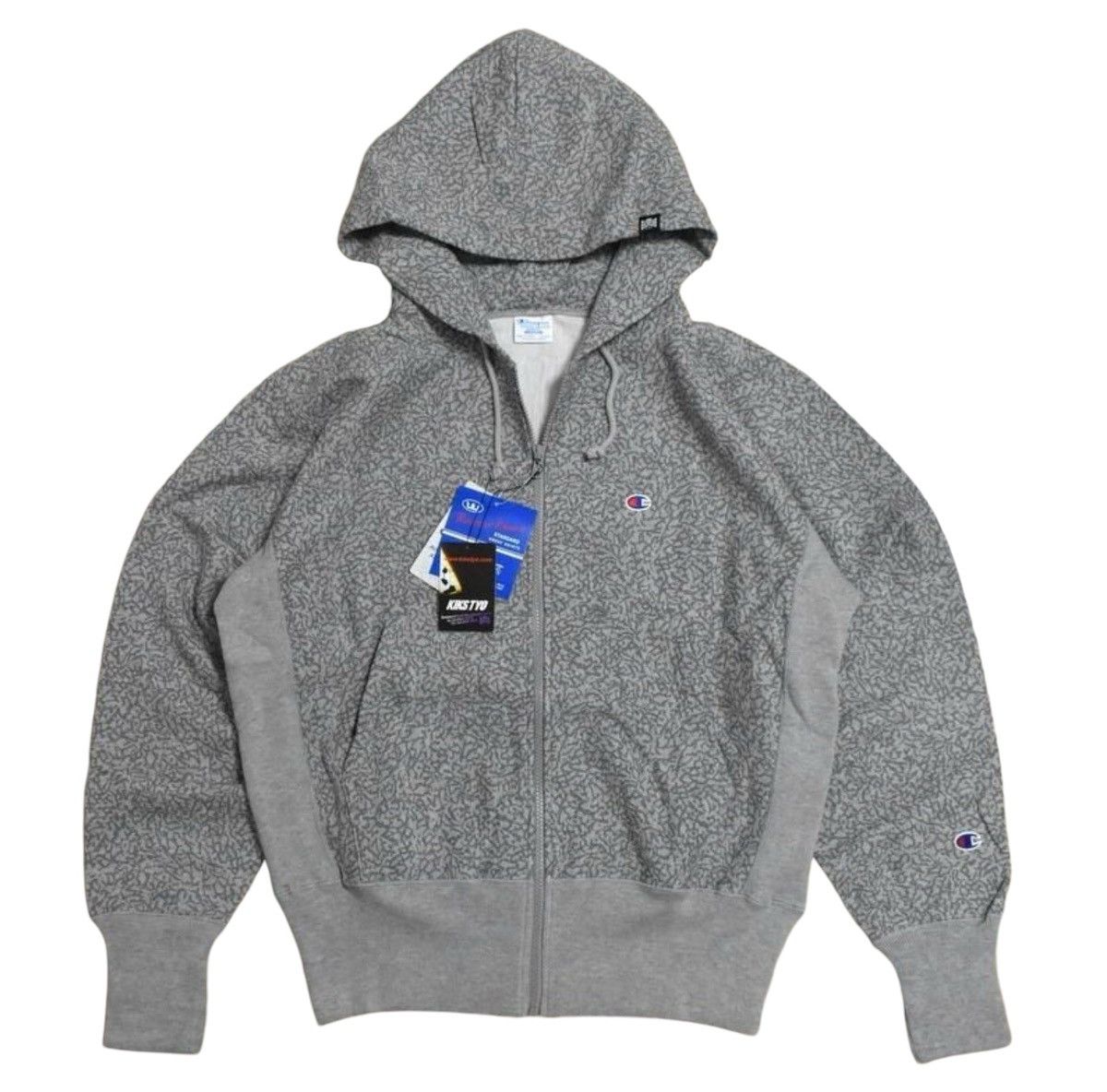 Champion Hoodie Reverse Weave Elephant Skin Cement Air Jordan 3 Size US M / EU 48-50 / 2 - 1 Thumbnail
