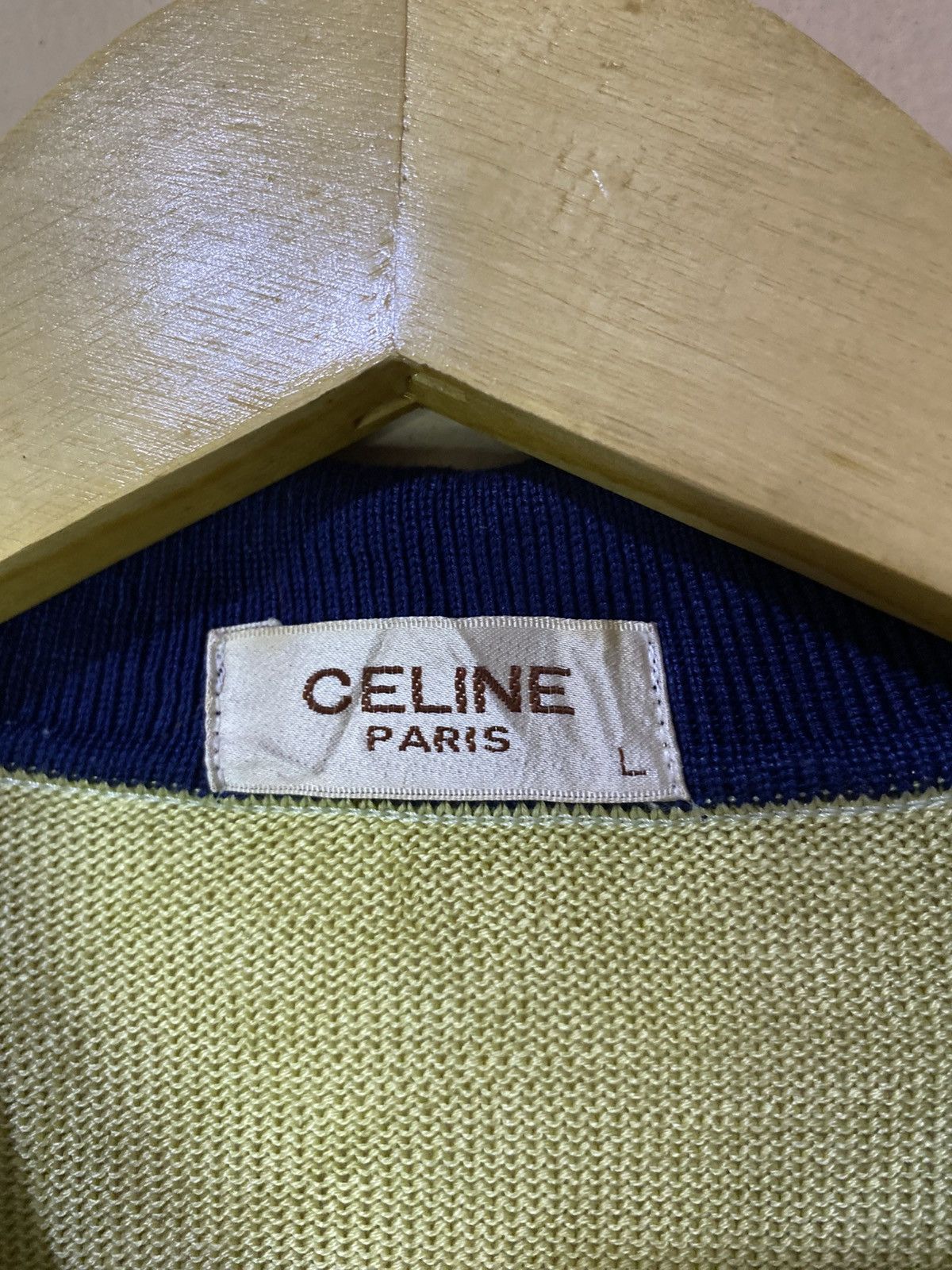 Celine 90s Celine Hedi Slimane Era Long Knitted Wool Size US L / EU 52-54 / 3 - 7 Thumbnail